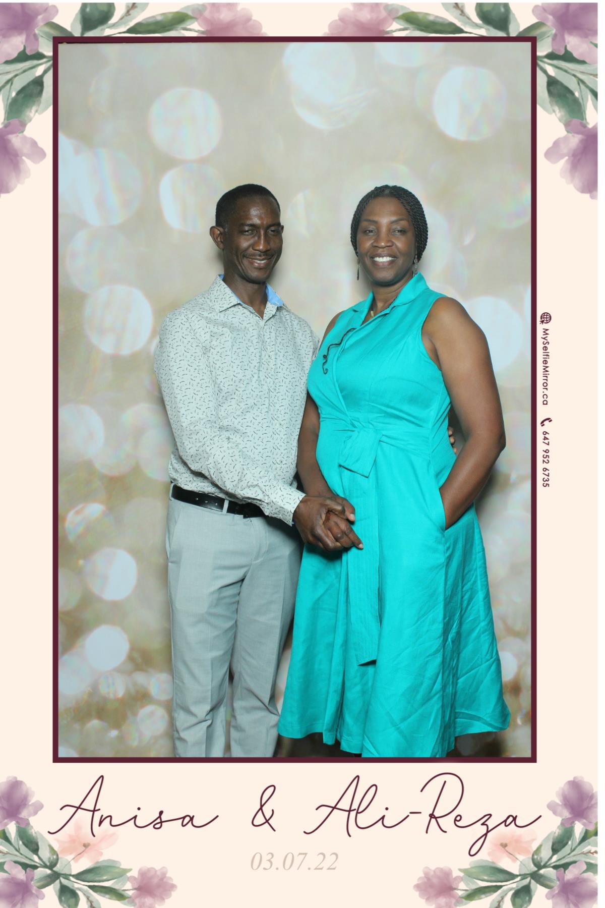 Anisa & Ali | View more photos from the event at gallery.myselfiemirror.ca/u/romanmyselfiemirrorca/Anisa-Ali