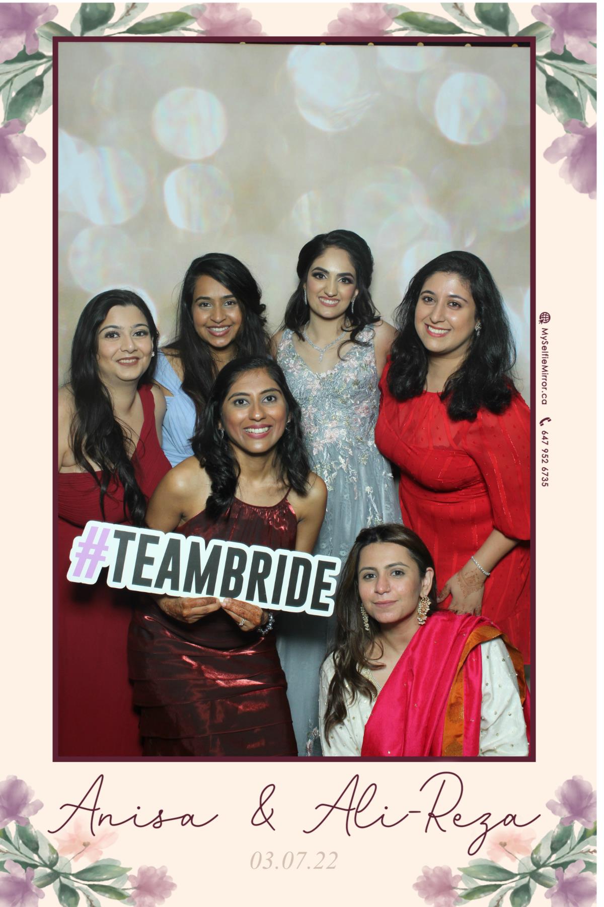 Anisa & Ali | View more photos from the event at gallery.myselfiemirror.ca/u/romanmyselfiemirrorca/Anisa-Ali