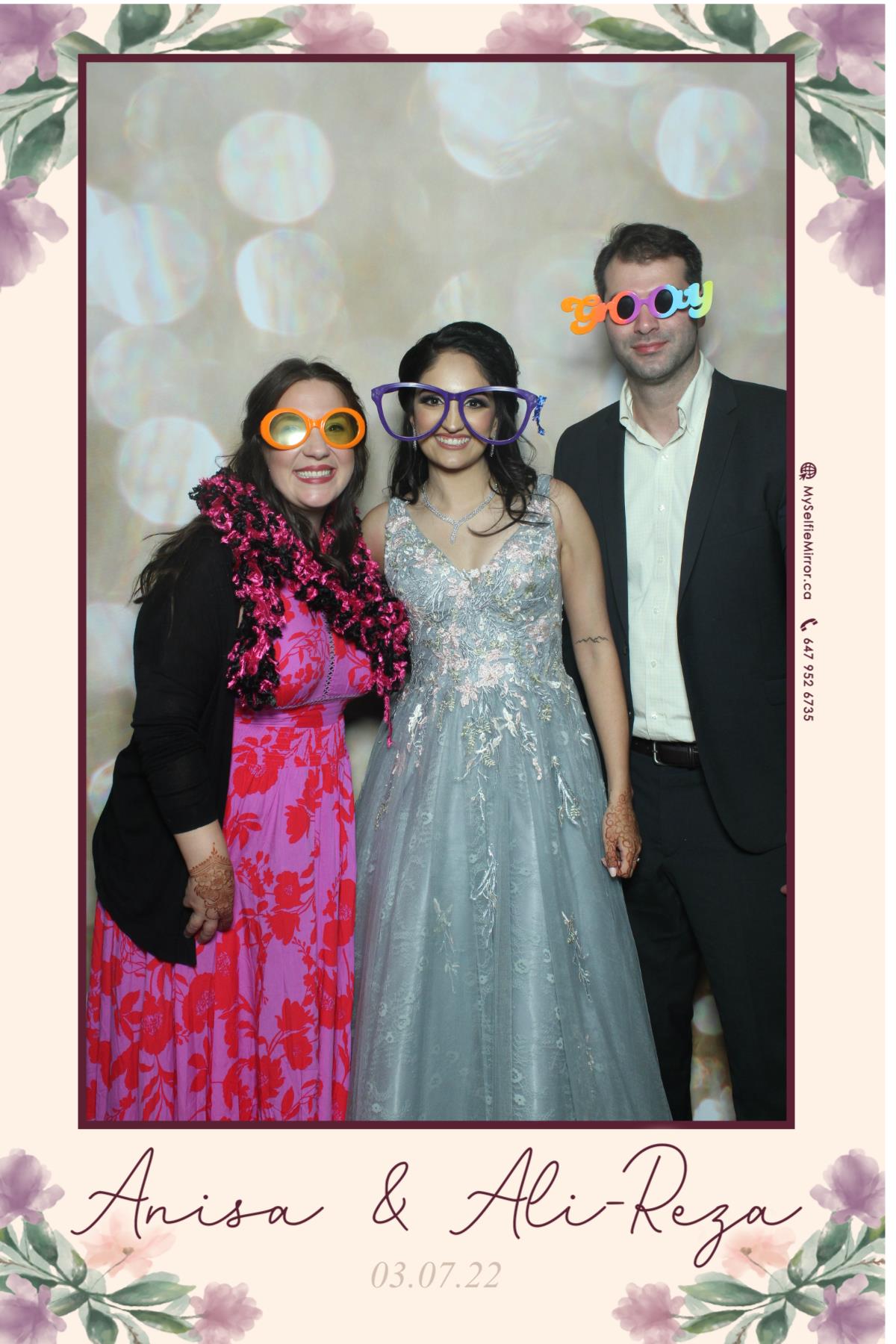 Anisa & Ali | View more photos from the event at gallery.myselfiemirror.ca/u/romanmyselfiemirrorca/Anisa-Ali