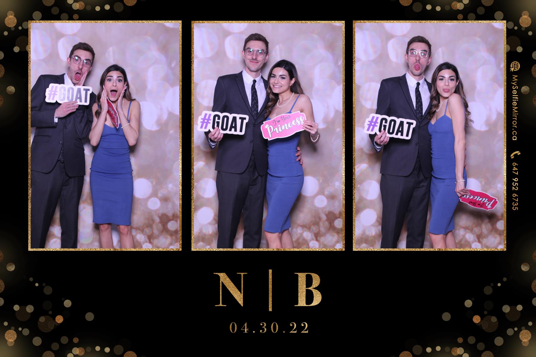 Brian & Nadia  | View more photos from the event at gallery.myselfiemirror.ca/u/romanmyselfiemirrorca/Brian-Nadia