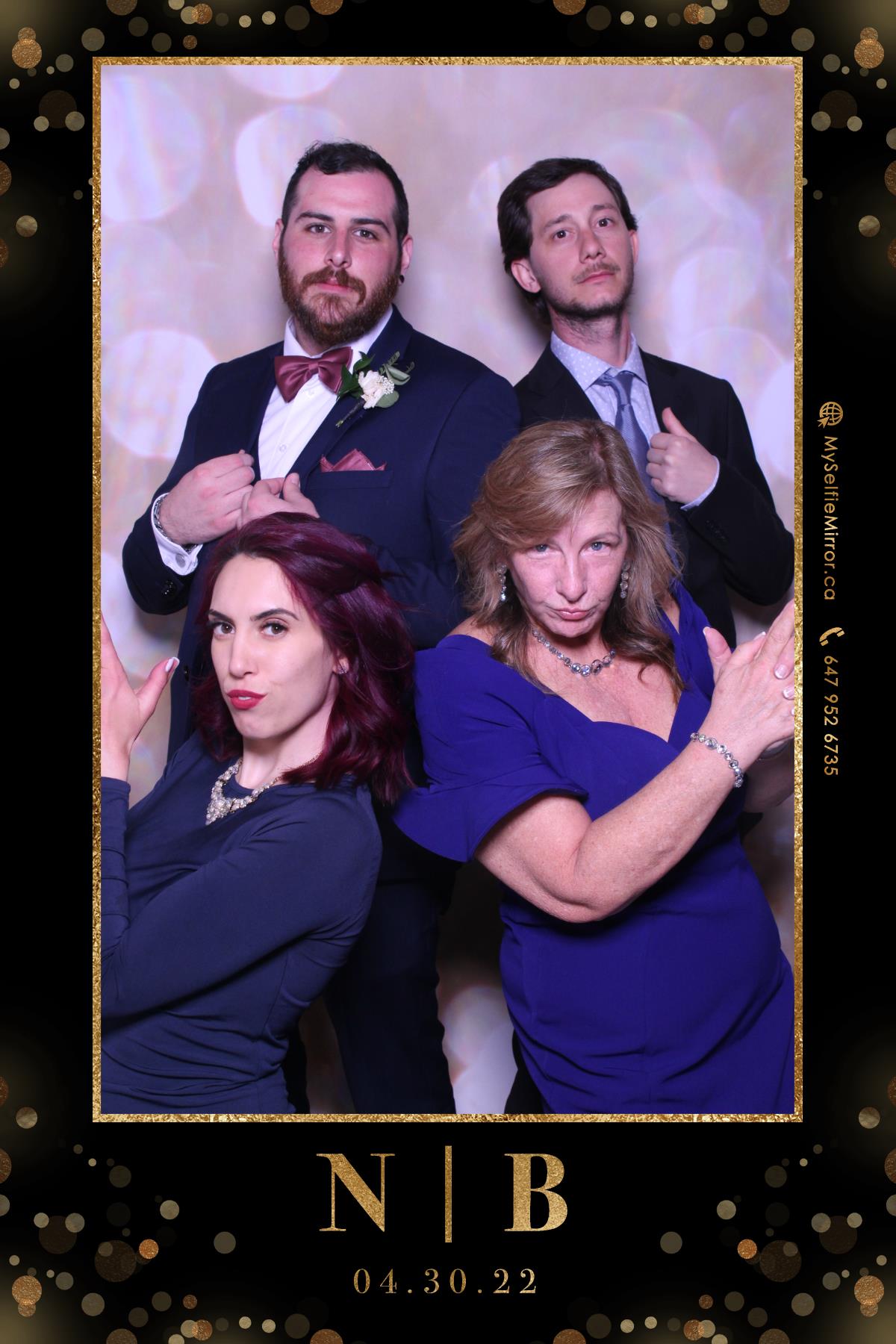 Brian & Nadia  | View more photos from the event at gallery.myselfiemirror.ca/u/romanmyselfiemirrorca/Brian-Nadia