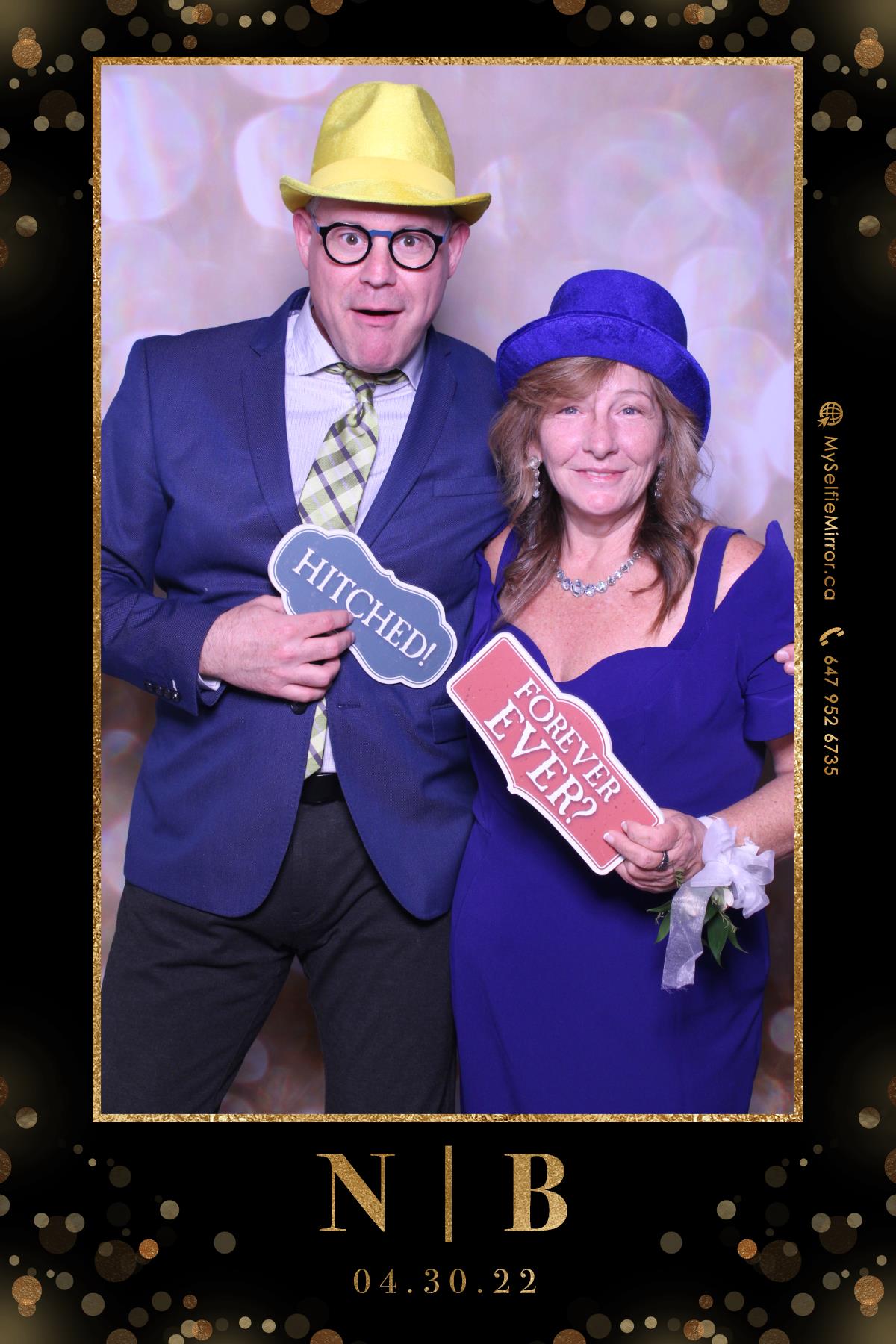 Brian & Nadia  | View more photos from the event at gallery.myselfiemirror.ca/u/romanmyselfiemirrorca/Brian-Nadia