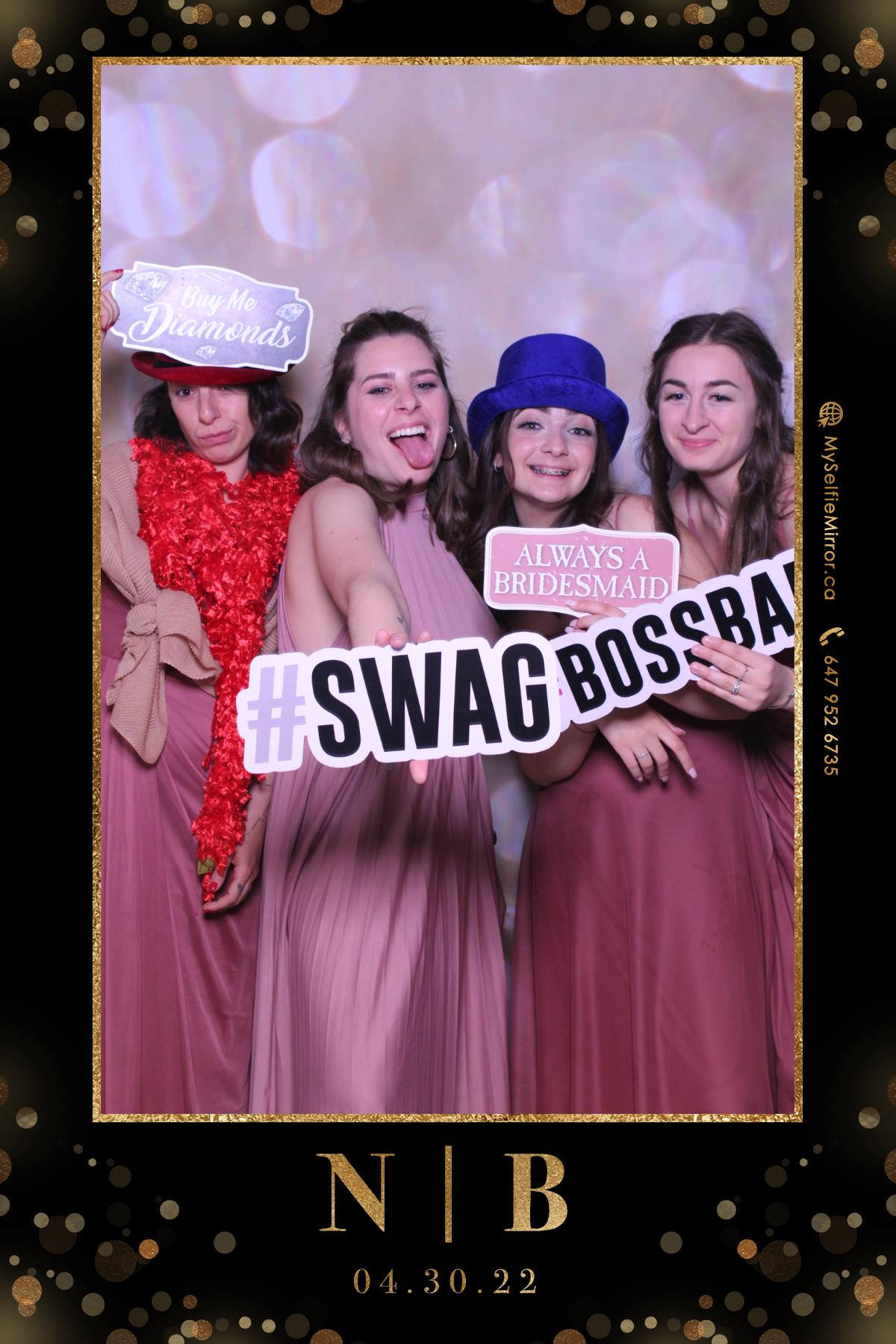 Brian & Nadia  | View more photos from the event at gallery.myselfiemirror.ca/u/romanmyselfiemirrorca/Brian-Nadia