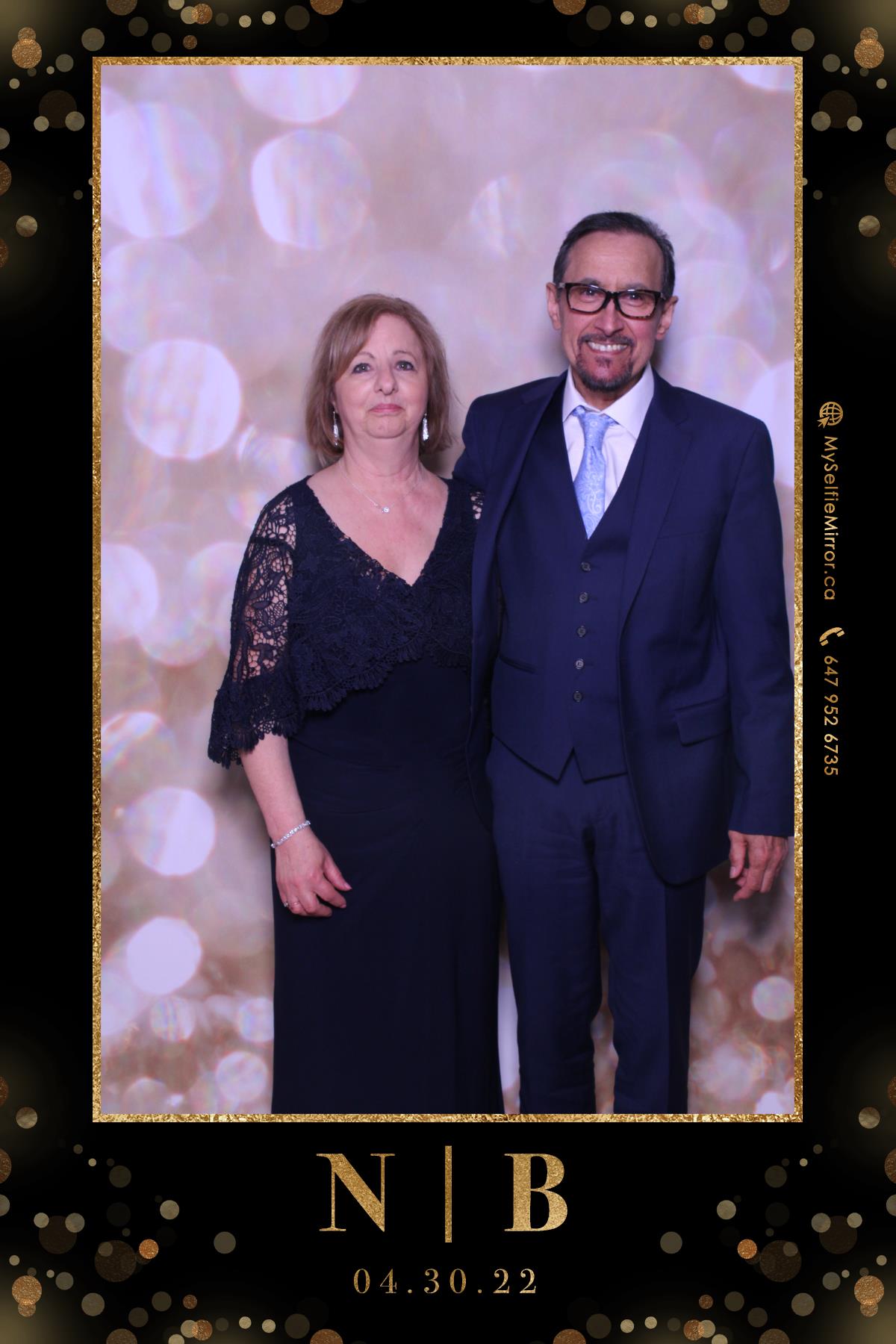 Brian & Nadia  | View more photos from the event at gallery.myselfiemirror.ca/u/romanmyselfiemirrorca/Brian-Nadia