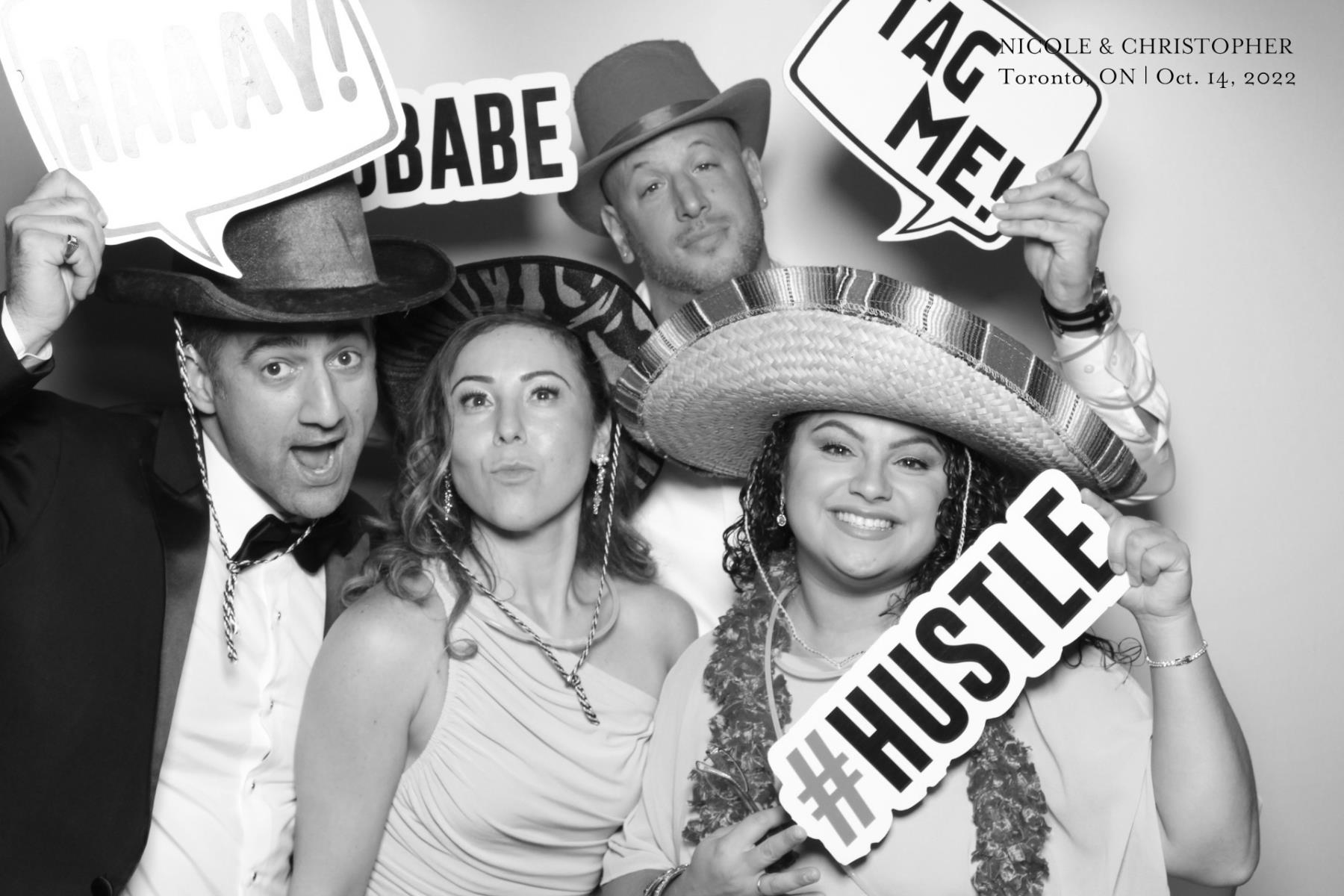 Christopher & Nicole | View more photos from the event at gallery.myselfiemirror.ca/u/romanmyselfiemirrorca/Christopher-Nicole