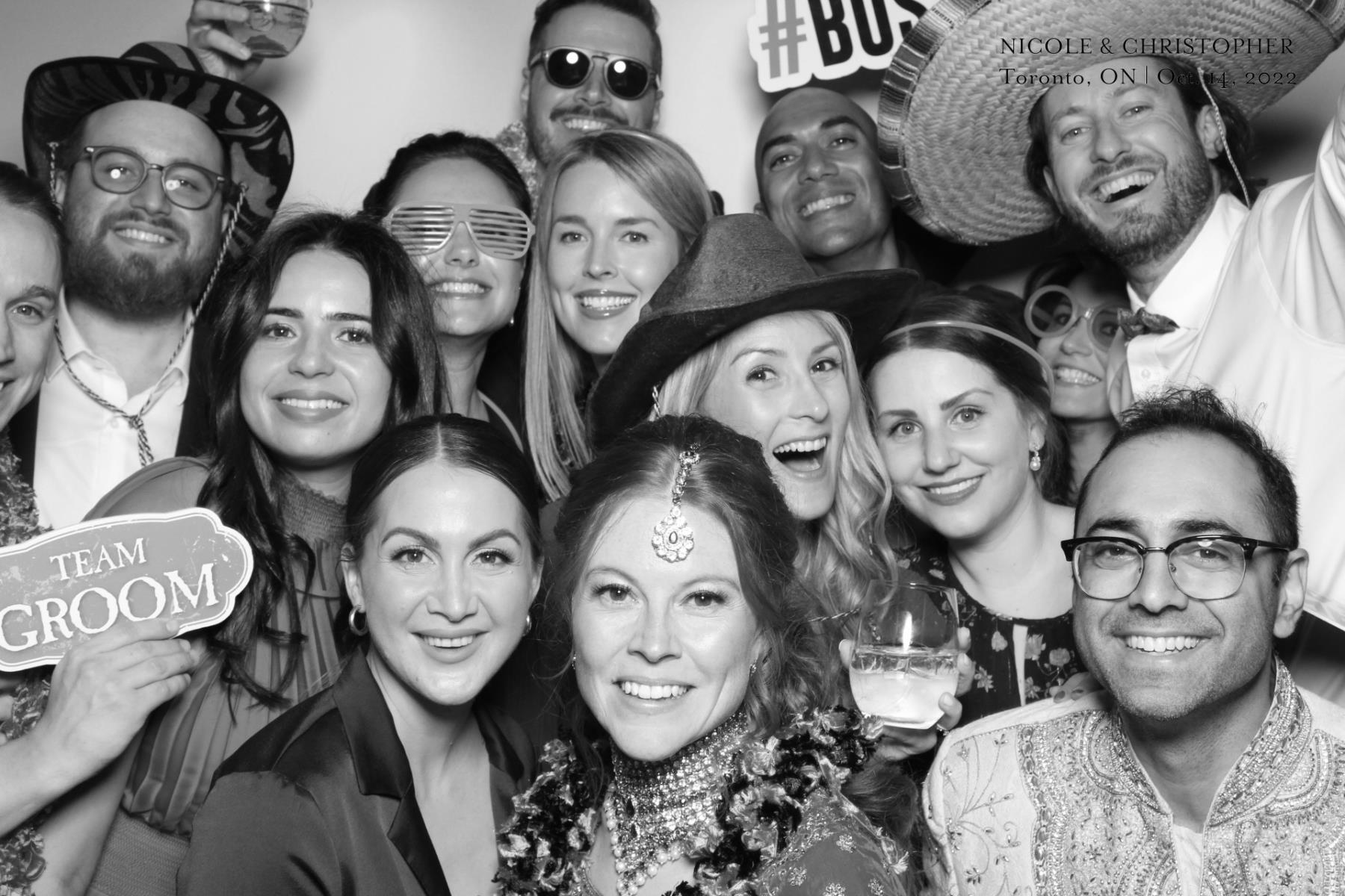 Christopher & Nicole | View more photos from the event at gallery.myselfiemirror.ca/u/romanmyselfiemirrorca/Christopher-Nicole