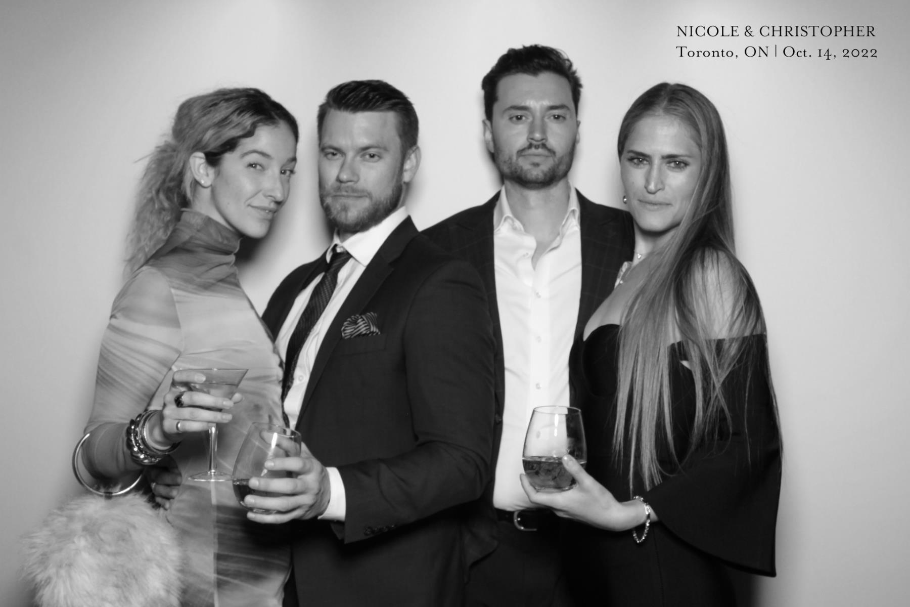 Christopher & Nicole | View more photos from the event at gallery.myselfiemirror.ca/u/romanmyselfiemirrorca/Christopher-Nicole