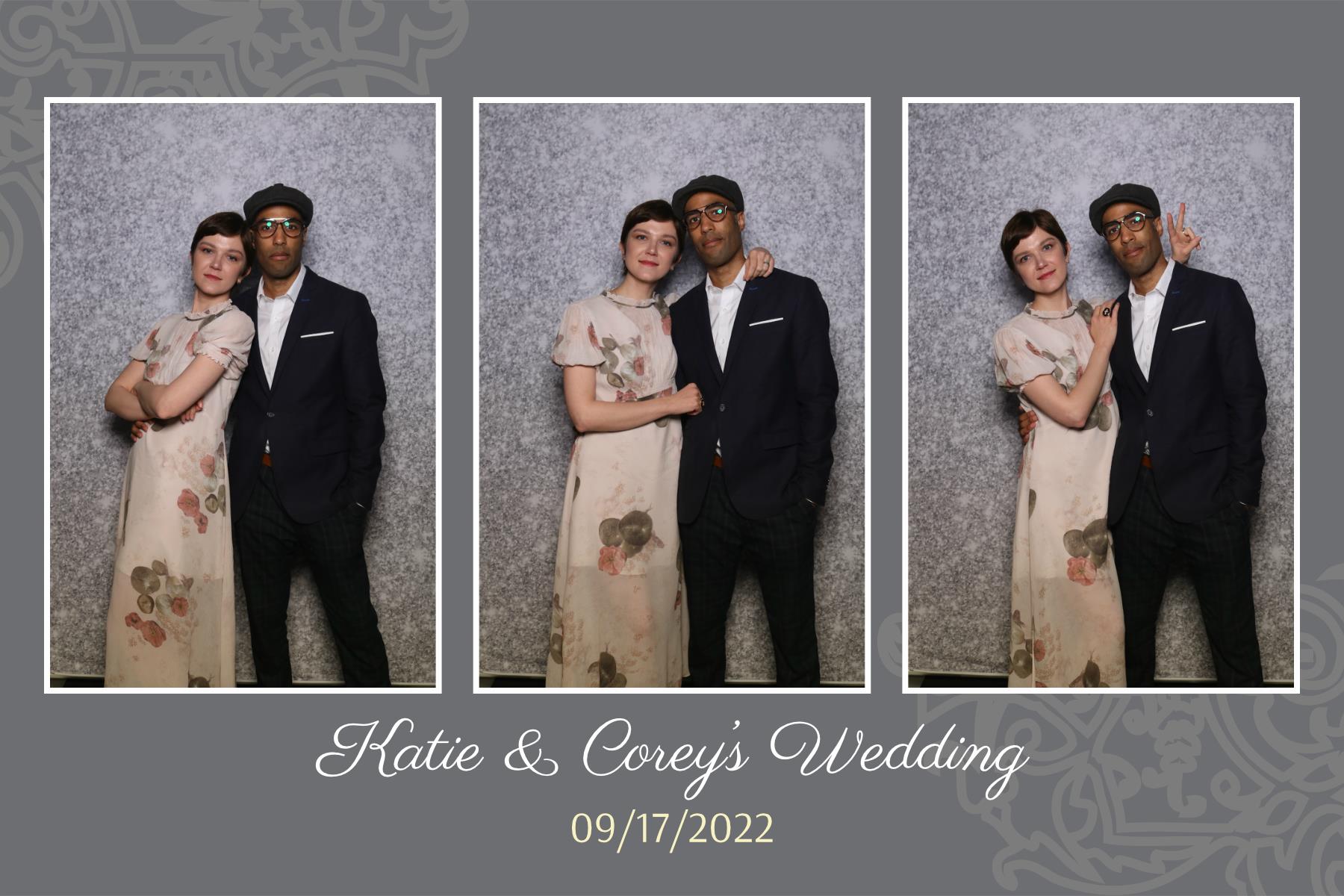 Corey & Katie | View more photos from the event at gallery.myselfiemirror.ca/u/romanmyselfiemirrorca/Corey-Katie