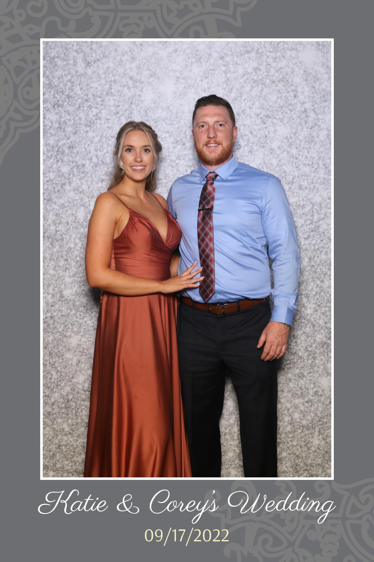 Corey & Katie | View more photos from the event at gallery.myselfiemirror.ca/u/romanmyselfiemirrorca/Corey-Katie