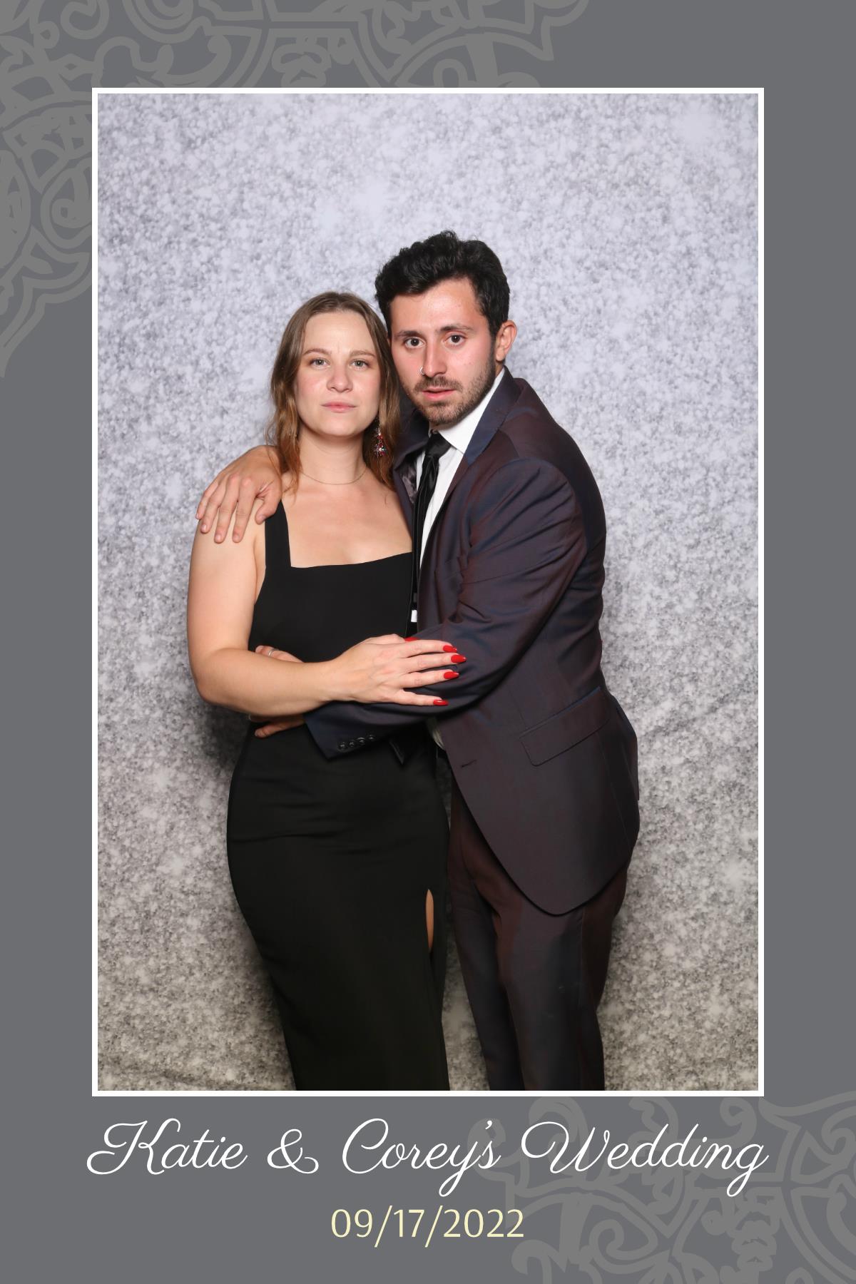 Corey & Katie | View more photos from the event at gallery.myselfiemirror.ca/u/romanmyselfiemirrorca/Corey-Katie