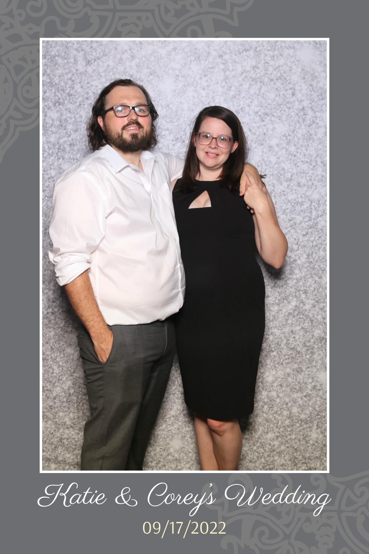 Corey & Katie | View more photos from the event at gallery.myselfiemirror.ca/u/romanmyselfiemirrorca/Corey-Katie