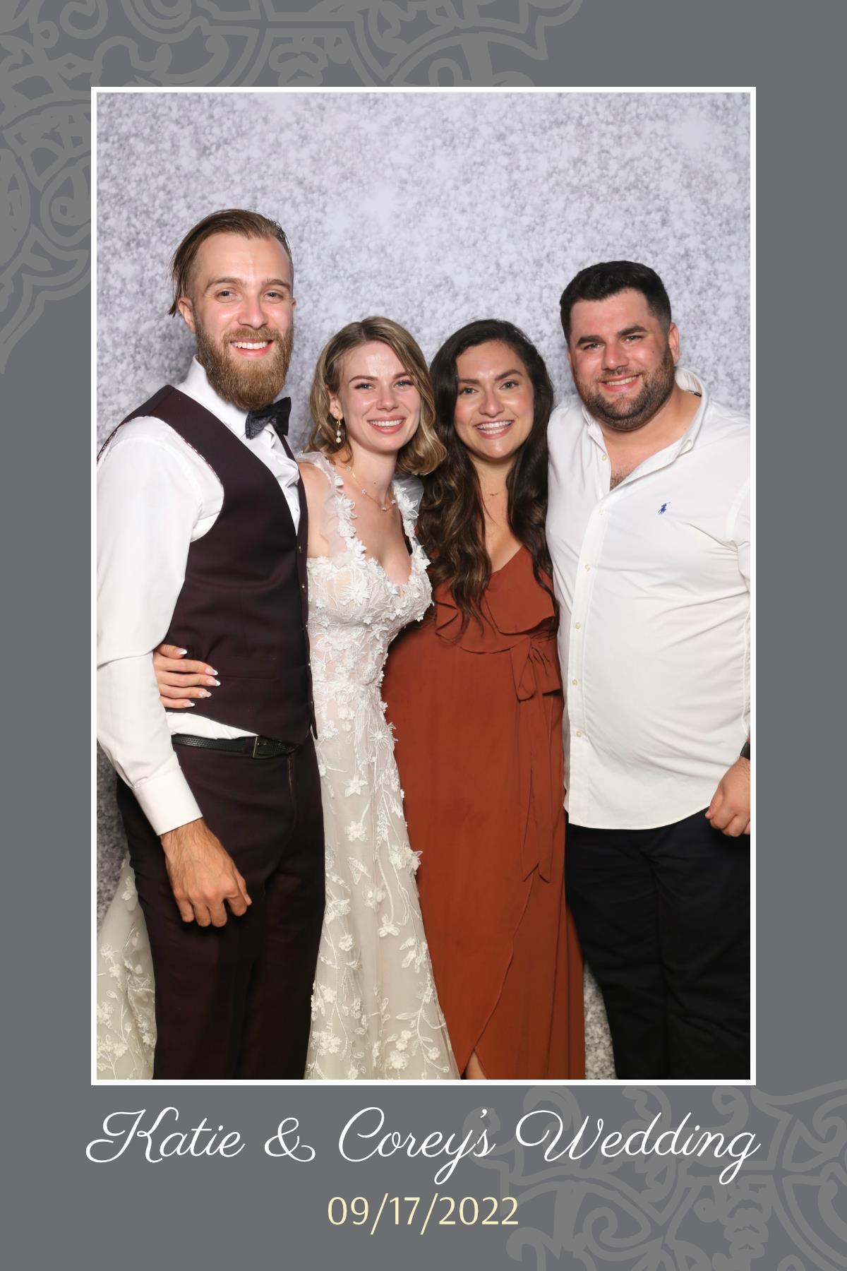 Corey & Katie | View more photos from the event at gallery.myselfiemirror.ca/u/romanmyselfiemirrorca/Corey-Katie