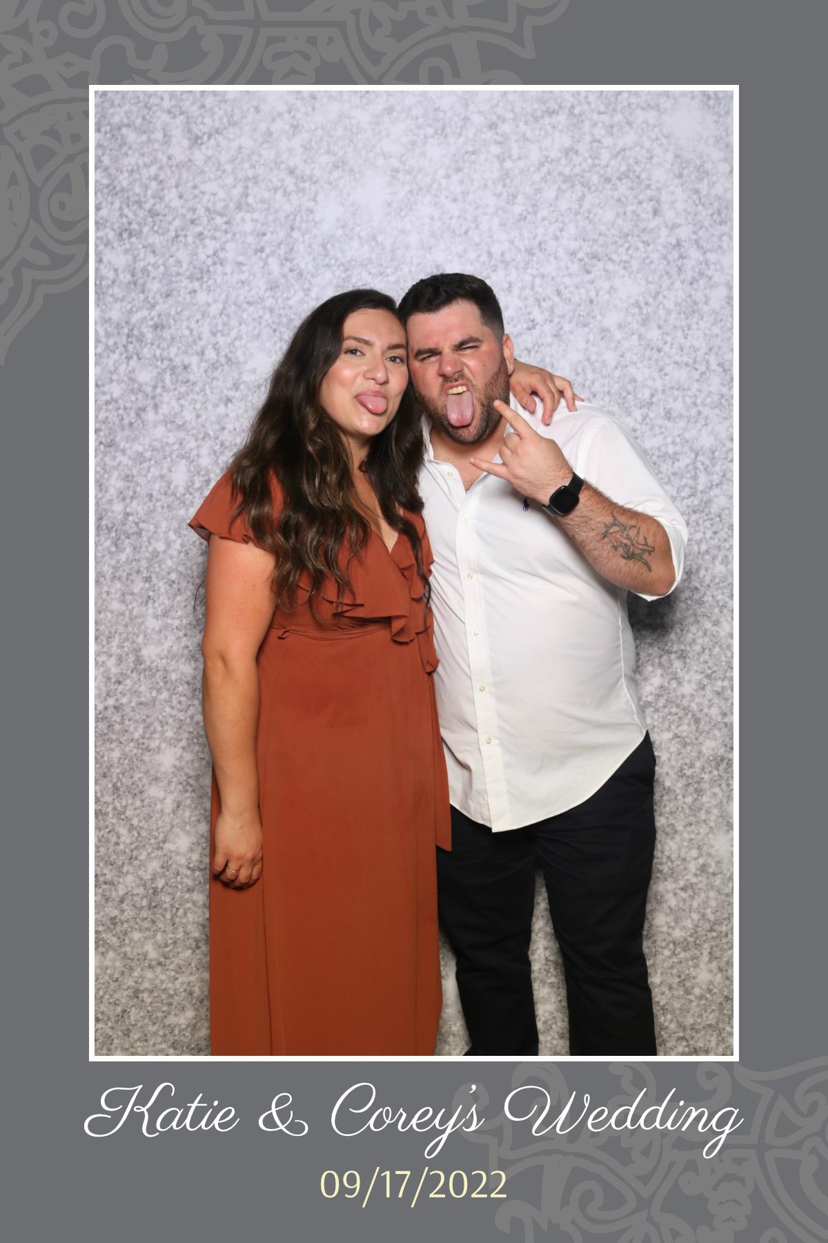 Corey & Katie | View more photos from the event at gallery.myselfiemirror.ca/u/romanmyselfiemirrorca/Corey-Katie