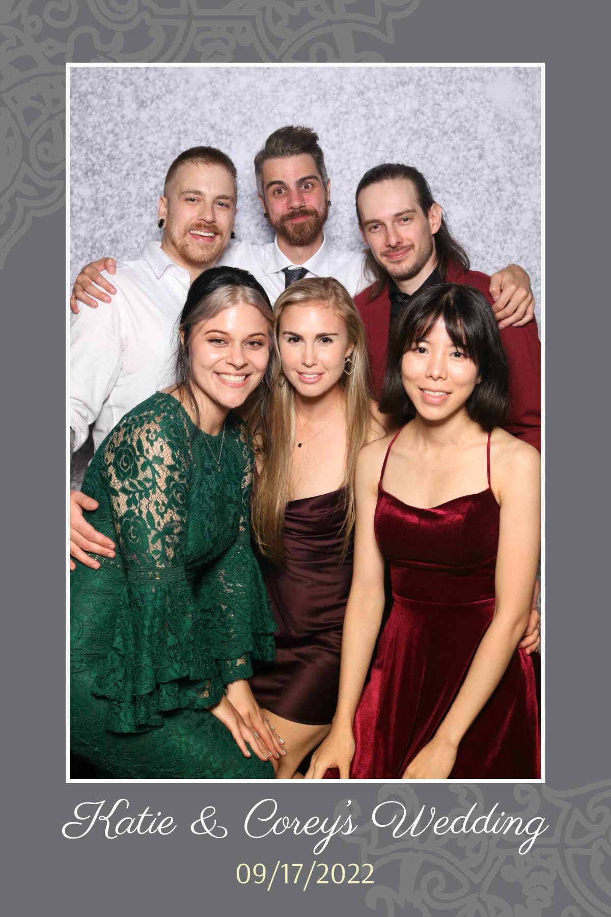 Corey & Katie | View more photos from the event at gallery.myselfiemirror.ca/u/romanmyselfiemirrorca/Corey-Katie