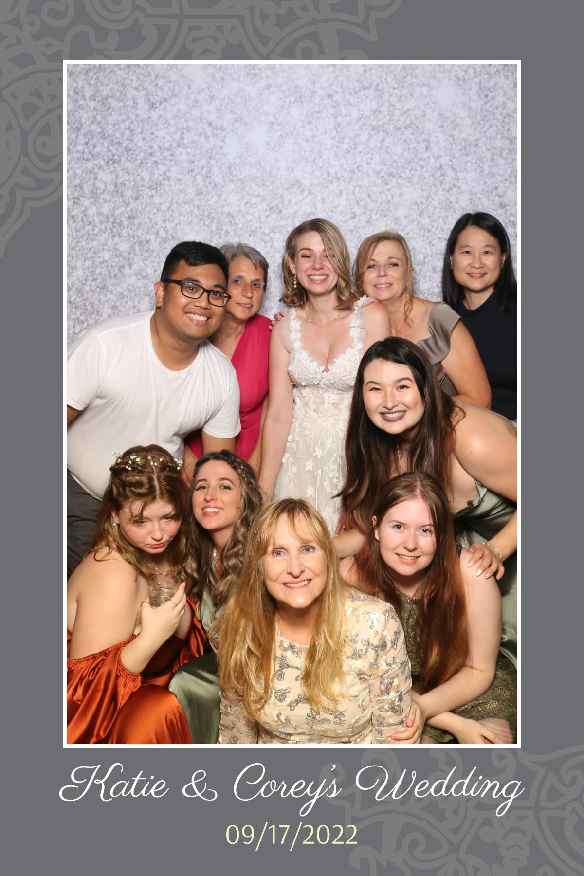 Corey & Katie | View more photos from the event at gallery.myselfiemirror.ca/u/romanmyselfiemirrorca/Corey-Katie