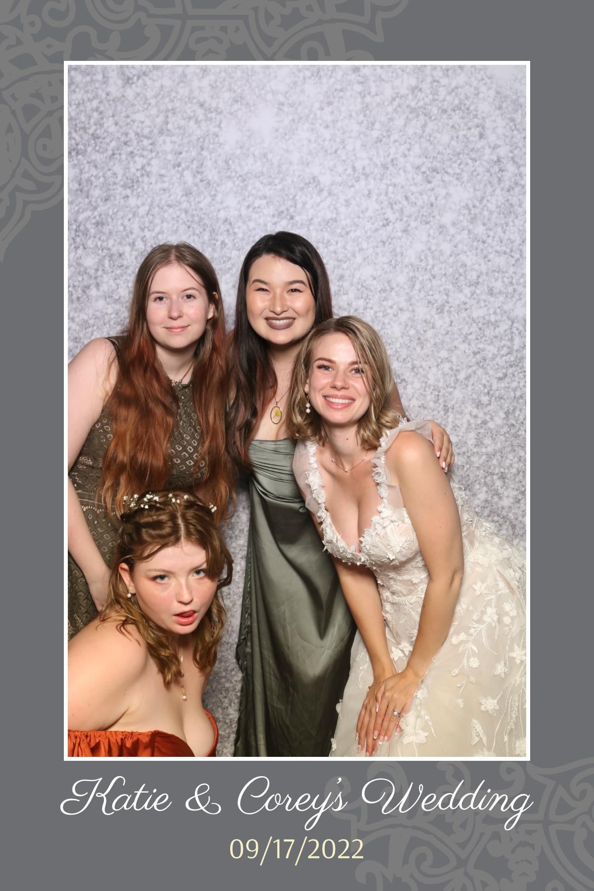 Corey & Katie | View more photos from the event at gallery.myselfiemirror.ca/u/romanmyselfiemirrorca/Corey-Katie