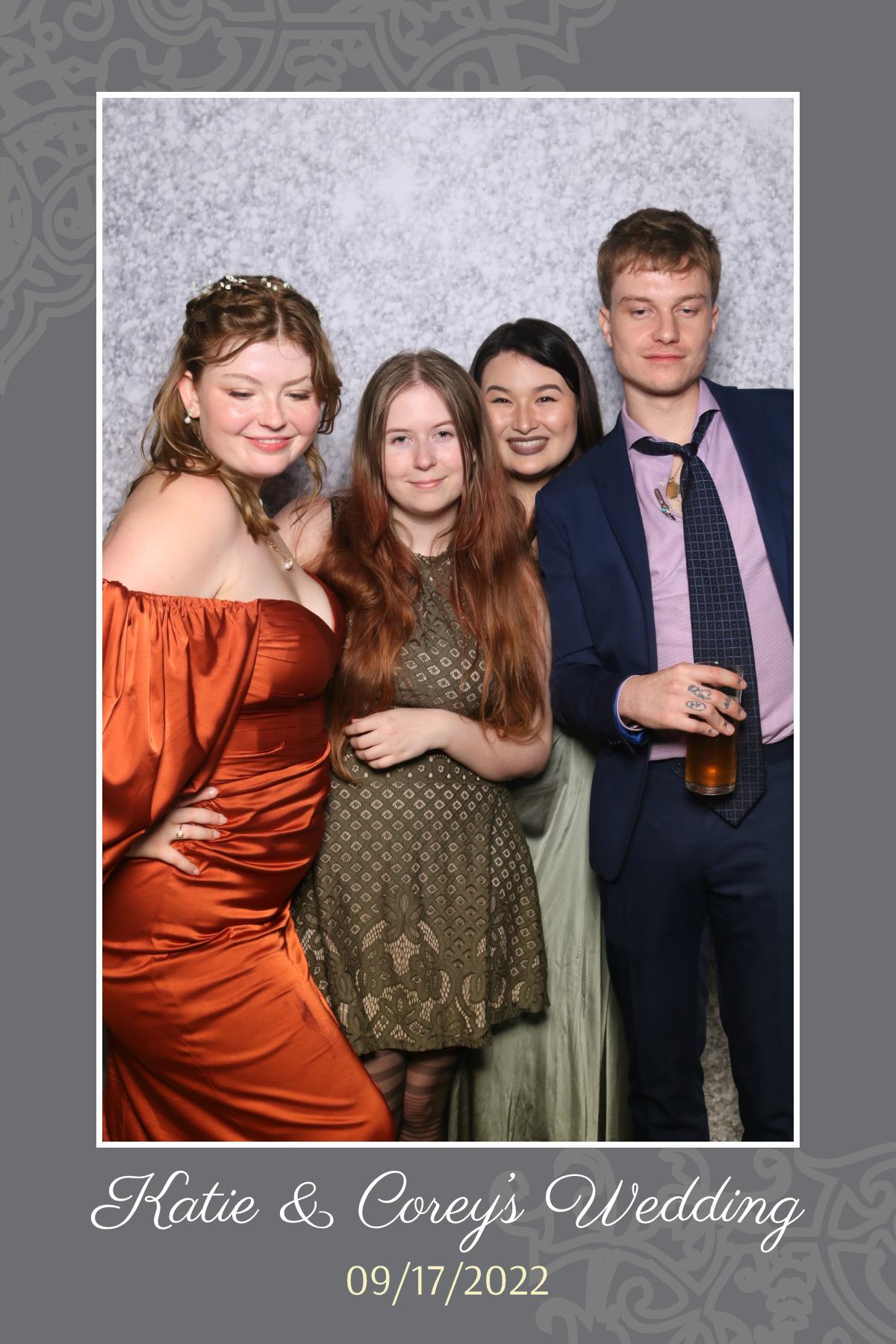 Corey & Katie | View more photos from the event at gallery.myselfiemirror.ca/u/romanmyselfiemirrorca/Corey-Katie