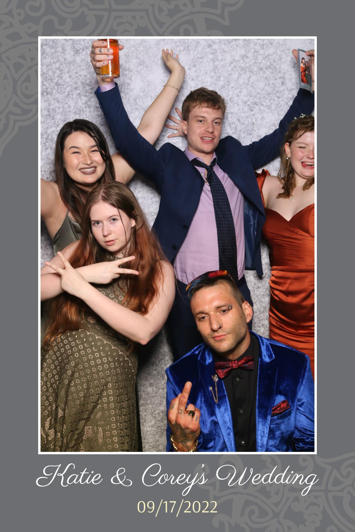 Corey & Katie | View more photos from the event at gallery.myselfiemirror.ca/u/romanmyselfiemirrorca/Corey-Katie