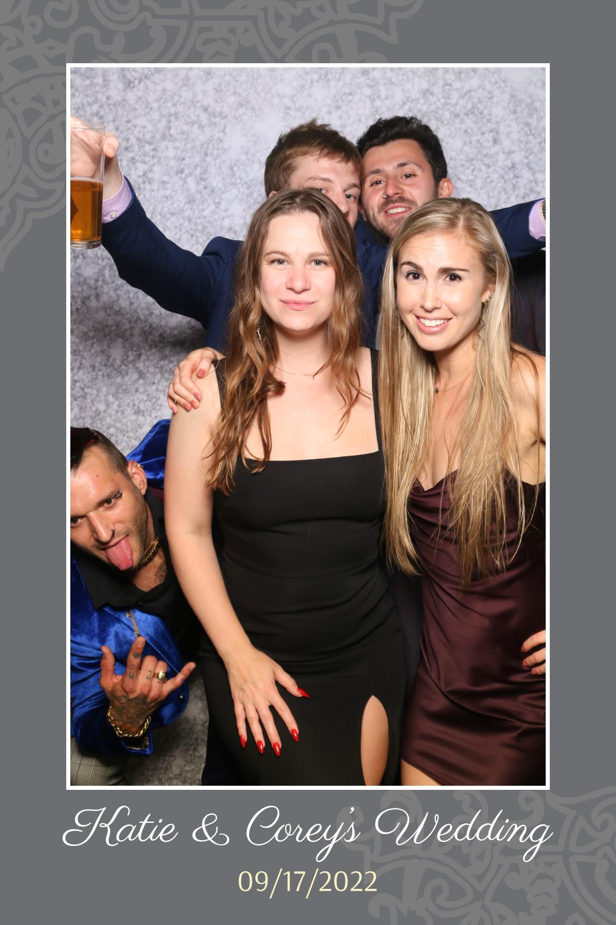 Corey & Katie | View more photos from the event at gallery.myselfiemirror.ca/u/romanmyselfiemirrorca/Corey-Katie