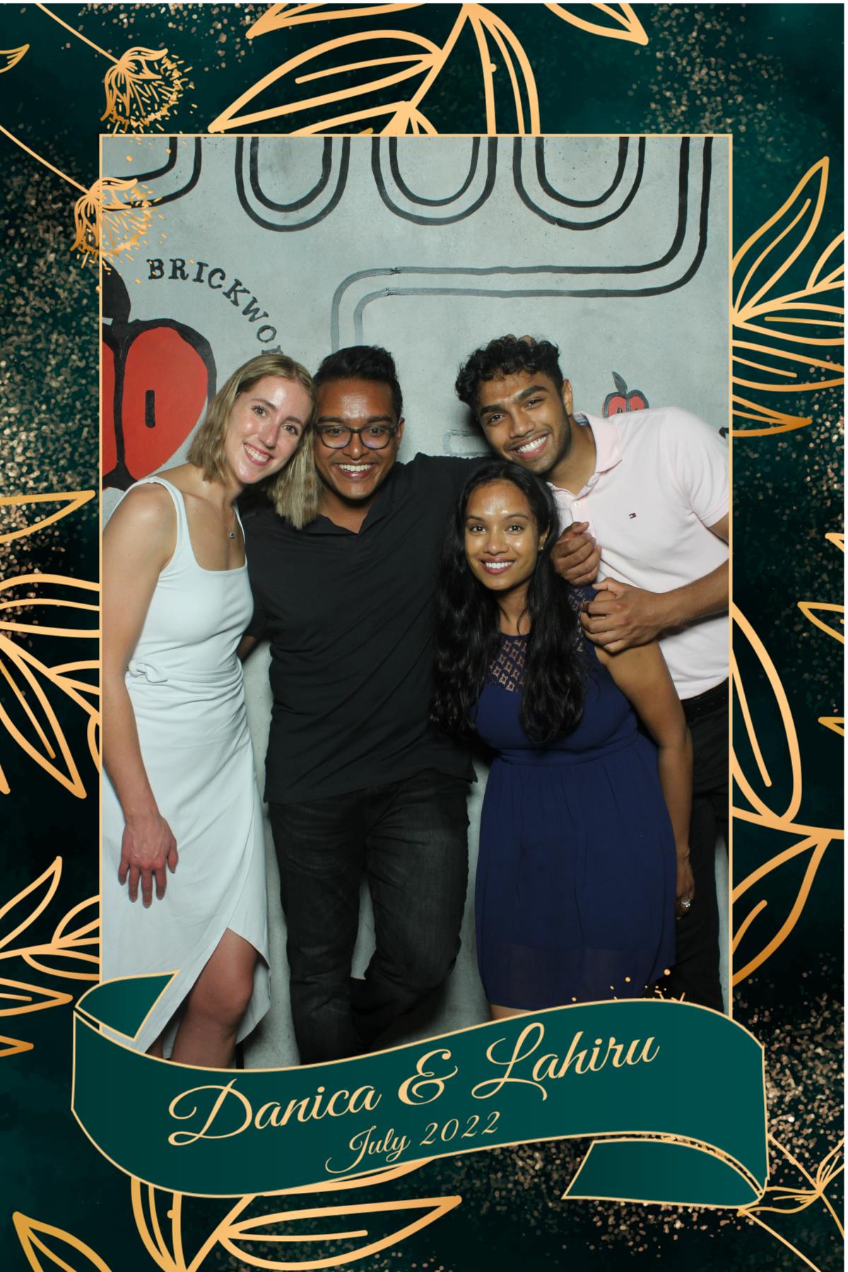 Danica & Lahiru | View more photos from the event at gallery.myselfiemirror.ca/u/romanmyselfiemirrorca/Danica-Lahiru