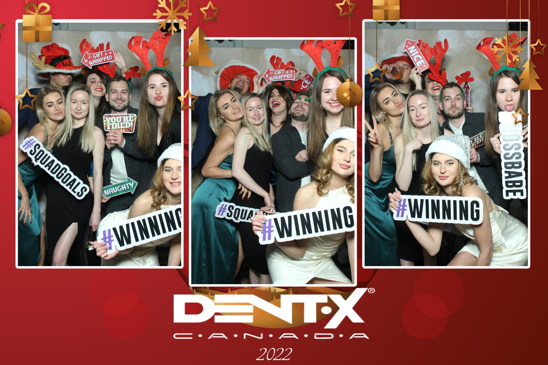 Dent-X Canada Christmas Party | View more photos from the event at gallery.myselfiemirror.ca/u/romanmyselfiemirrorca/Dent-X-Canada-Christmas-Party