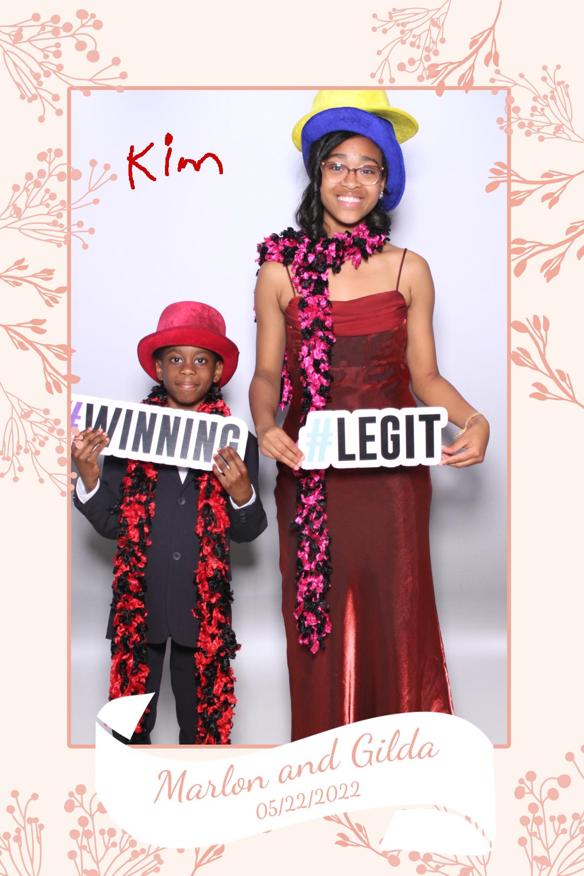 Gilda & Marlon | View more photos from the event at gallery.myselfiemirror.ca/u/romanmyselfiemirrorca/Gilda-Marlon