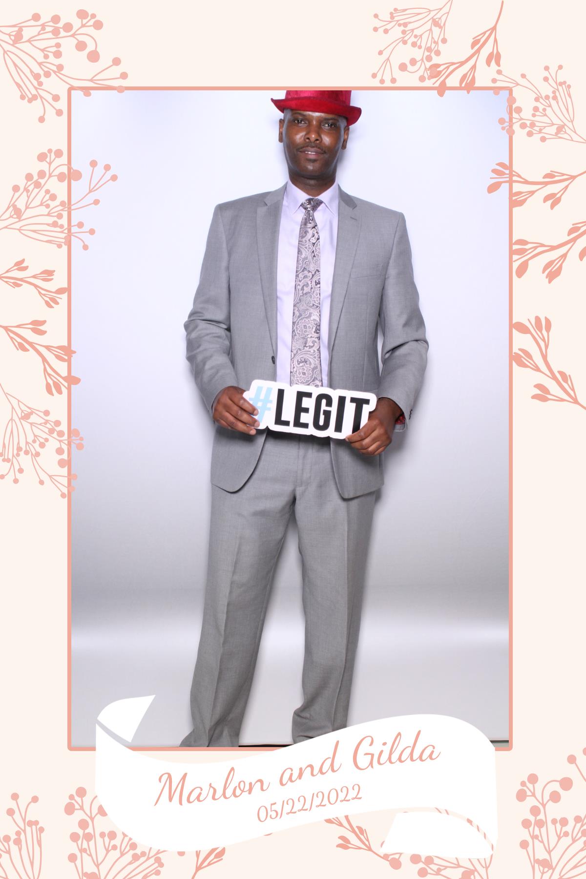 Gilda & Marlon | View more photos from the event at gallery.myselfiemirror.ca/u/romanmyselfiemirrorca/Gilda-Marlon