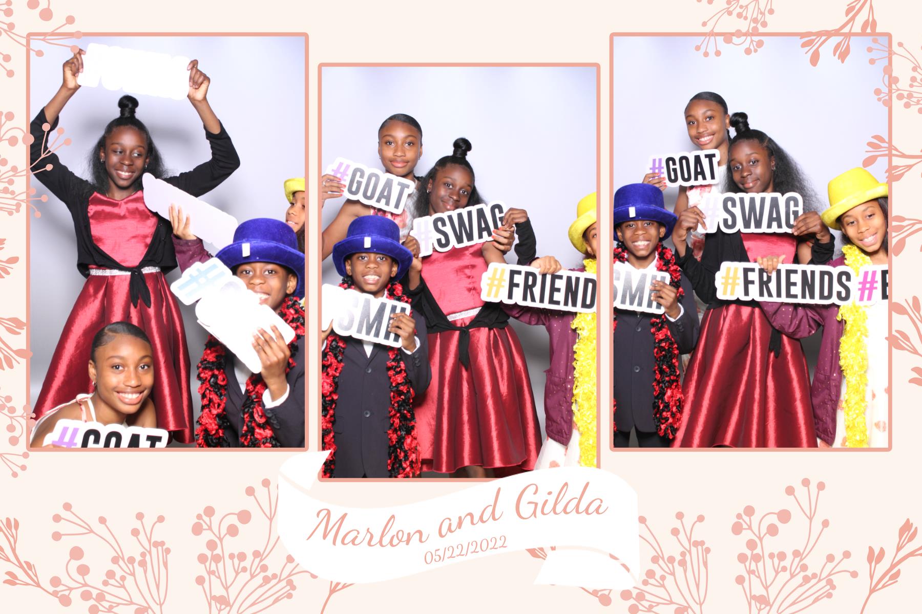 Gilda & Marlon | View more photos from the event at gallery.myselfiemirror.ca/u/romanmyselfiemirrorca/Gilda-Marlon