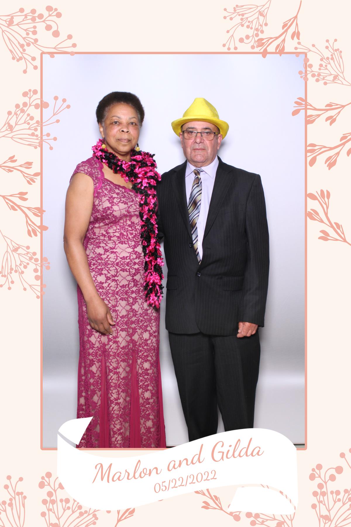 Gilda & Marlon | View more photos from the event at gallery.myselfiemirror.ca/u/romanmyselfiemirrorca/Gilda-Marlon