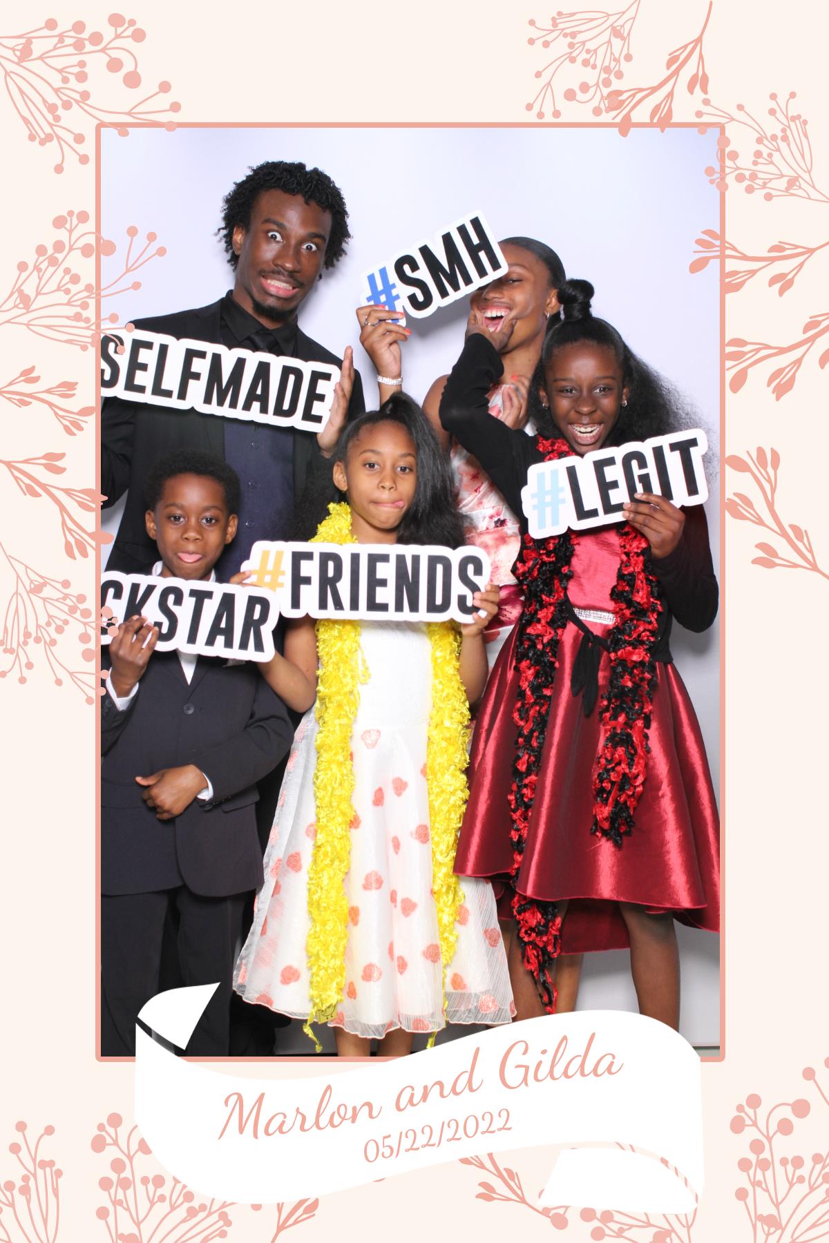 Gilda & Marlon | View more photos from the event at gallery.myselfiemirror.ca/u/romanmyselfiemirrorca/Gilda-Marlon