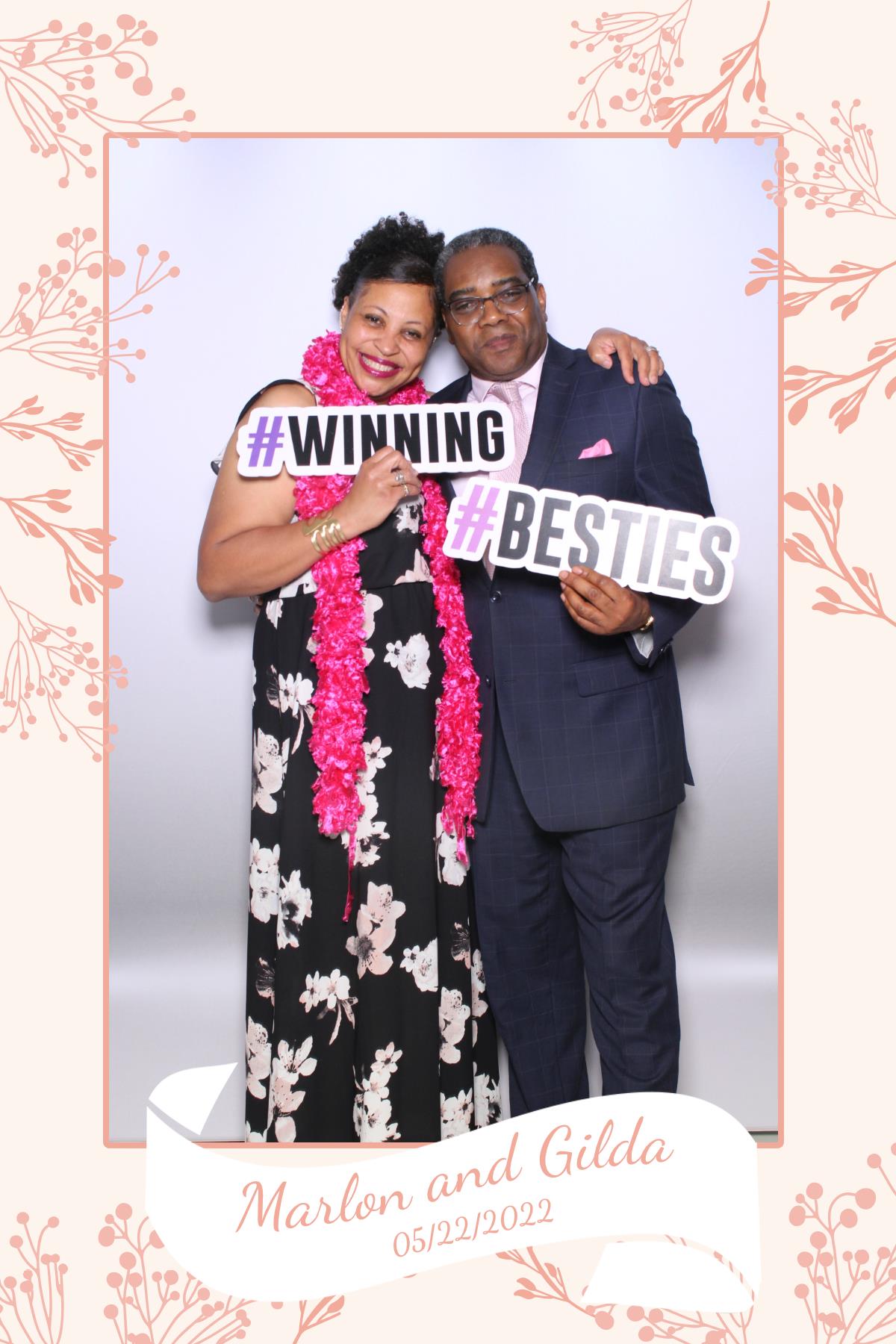 Gilda & Marlon | View more photos from the event at gallery.myselfiemirror.ca/u/romanmyselfiemirrorca/Gilda-Marlon