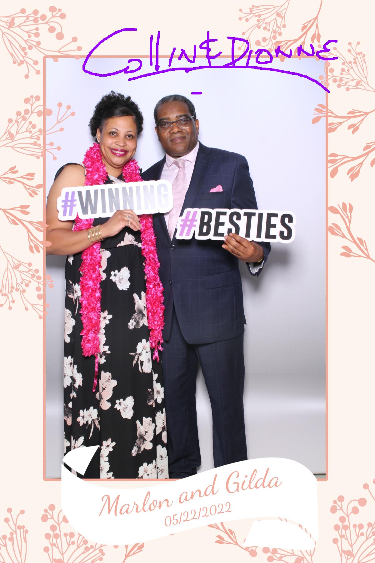 Gilda & Marlon | View more photos from the event at gallery.myselfiemirror.ca/u/romanmyselfiemirrorca/Gilda-Marlon