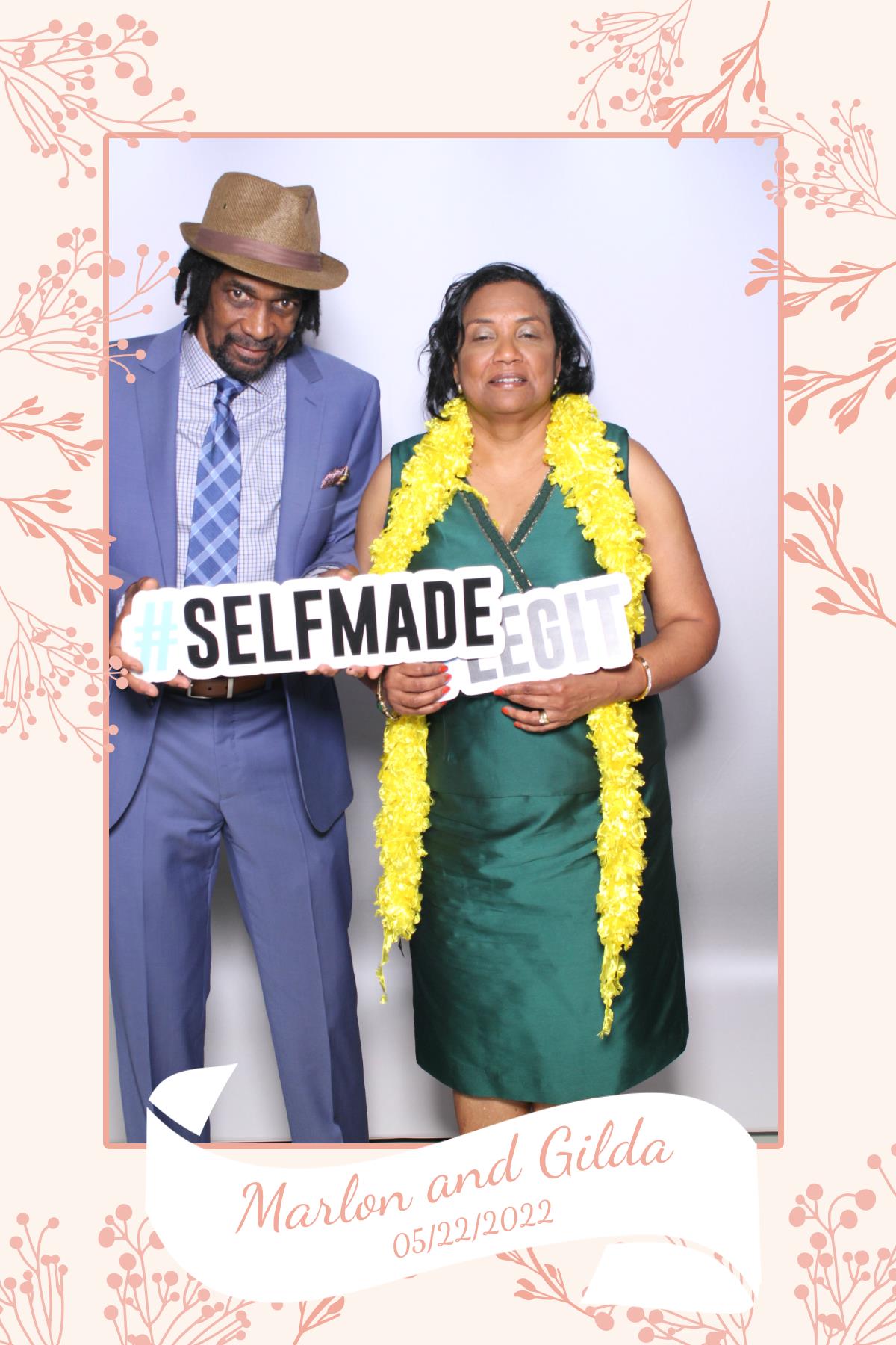 Gilda & Marlon | View more photos from the event at gallery.myselfiemirror.ca/u/romanmyselfiemirrorca/Gilda-Marlon