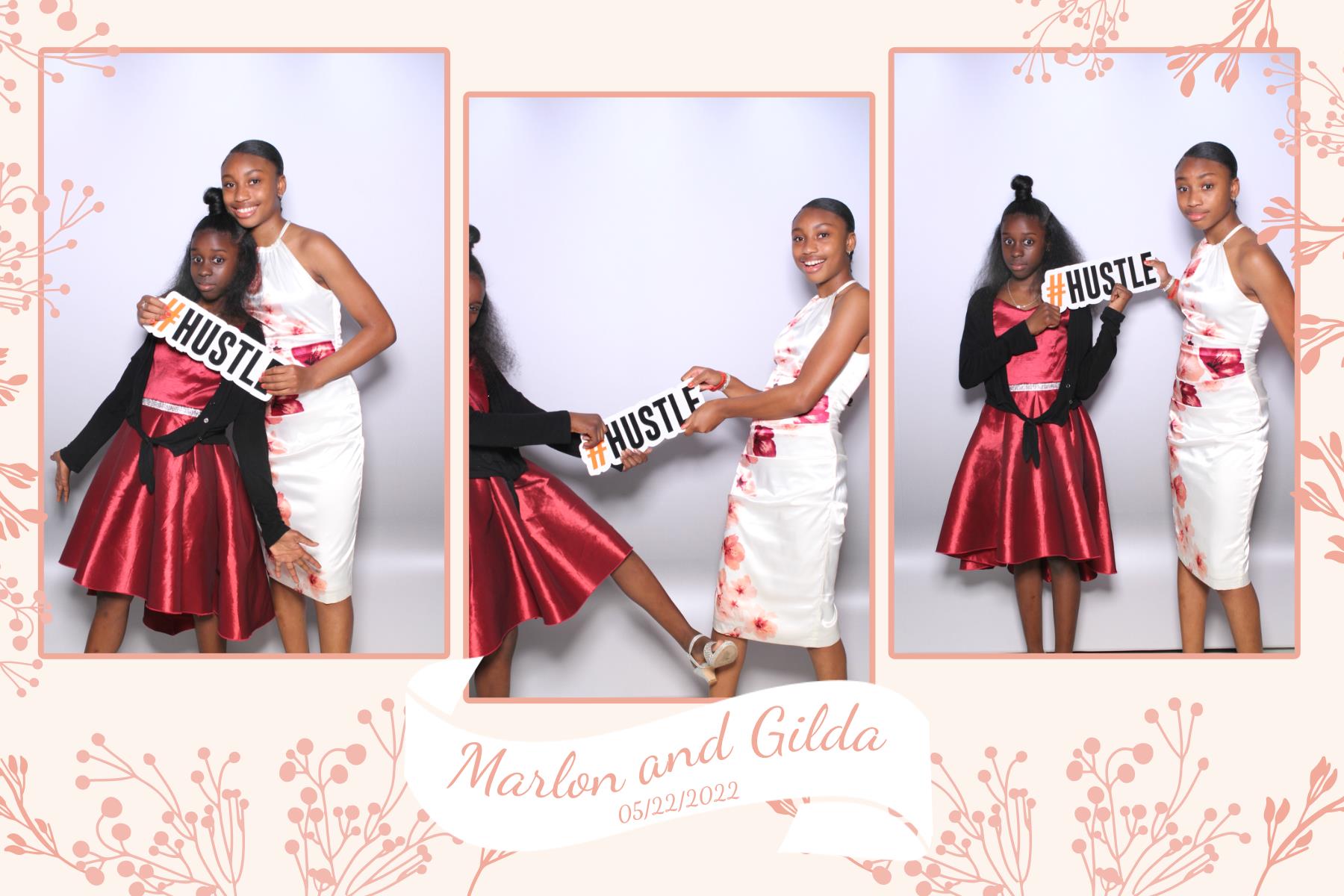 Gilda & Marlon | View more photos from the event at gallery.myselfiemirror.ca/u/romanmyselfiemirrorca/Gilda-Marlon