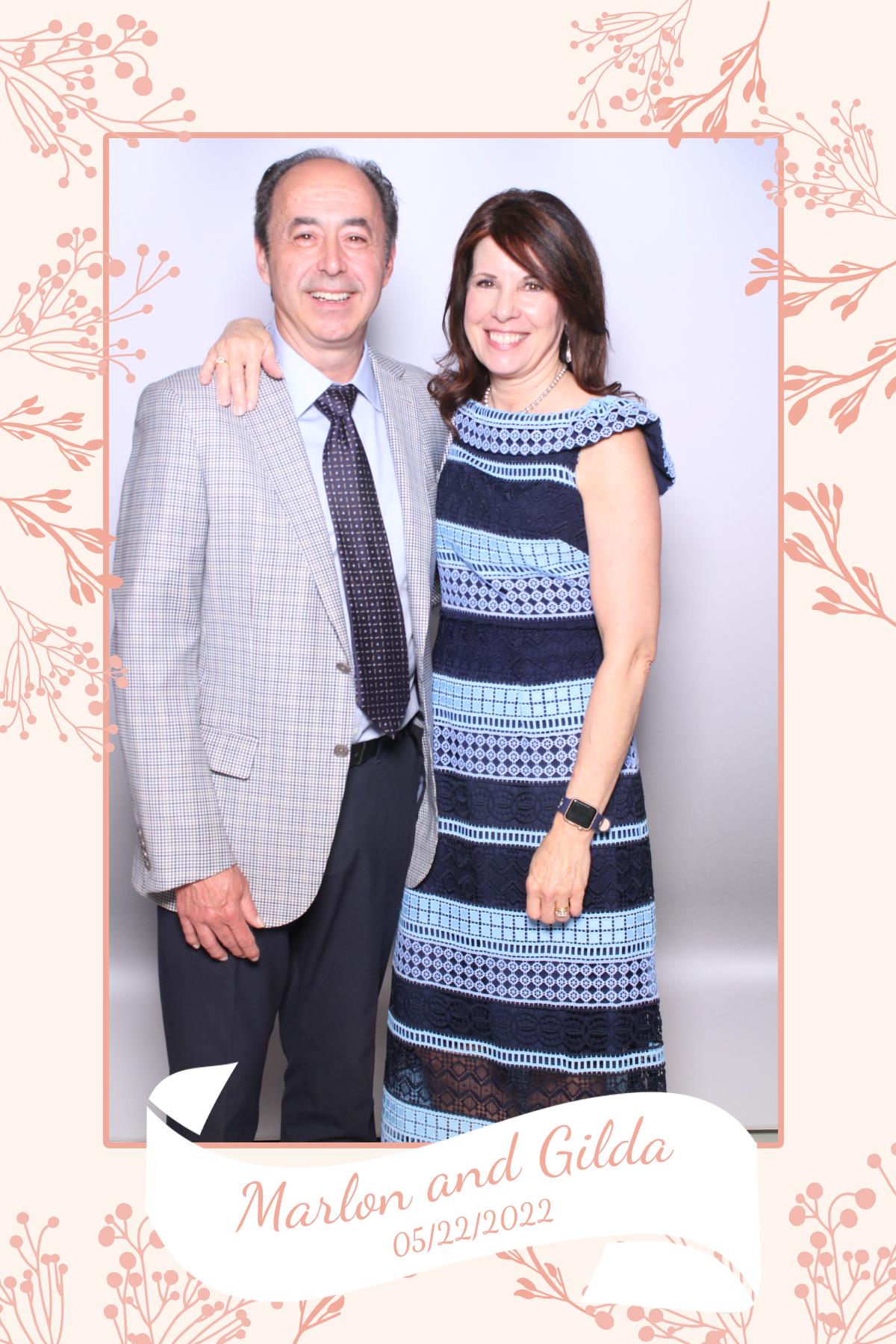 Gilda & Marlon | View more photos from the event at gallery.myselfiemirror.ca/u/romanmyselfiemirrorca/Gilda-Marlon