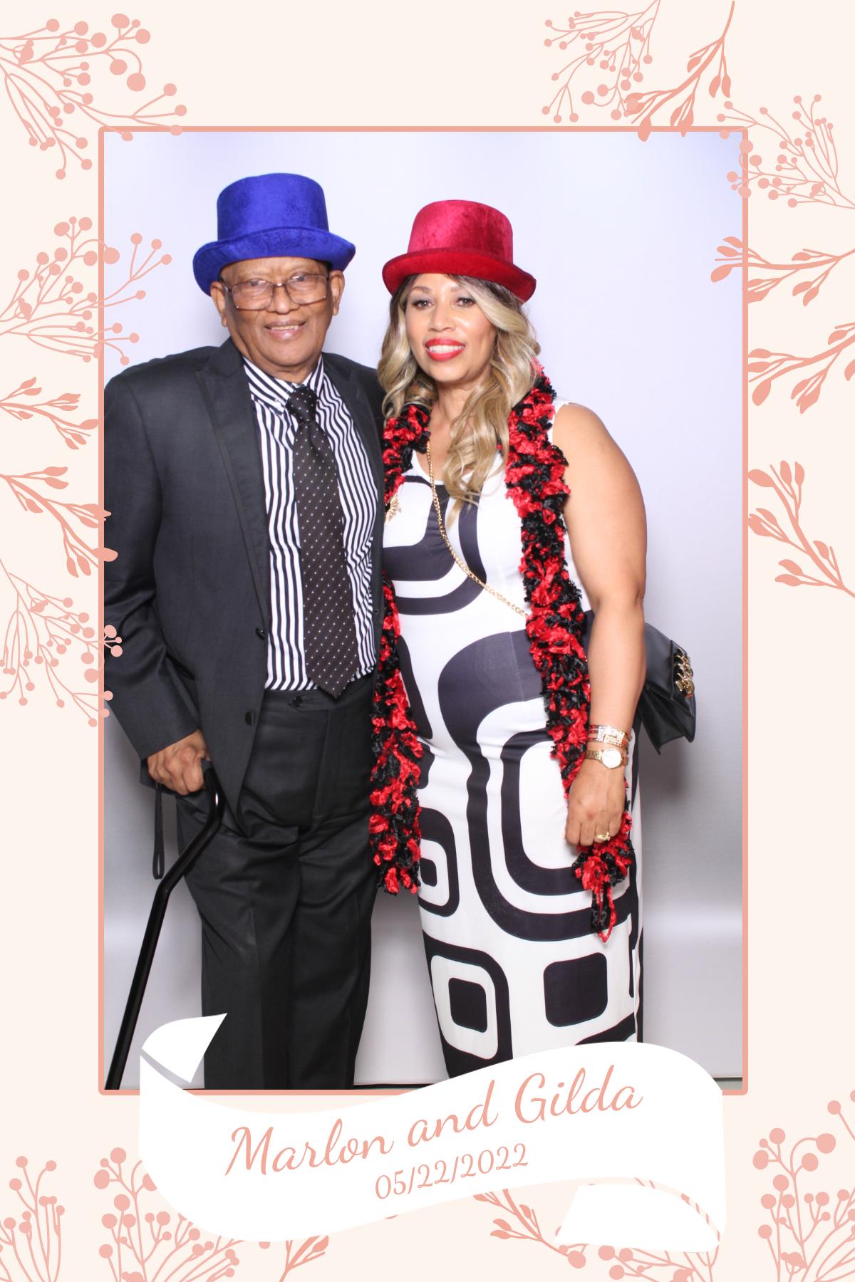 Gilda & Marlon | View more photos from the event at gallery.myselfiemirror.ca/u/romanmyselfiemirrorca/Gilda-Marlon