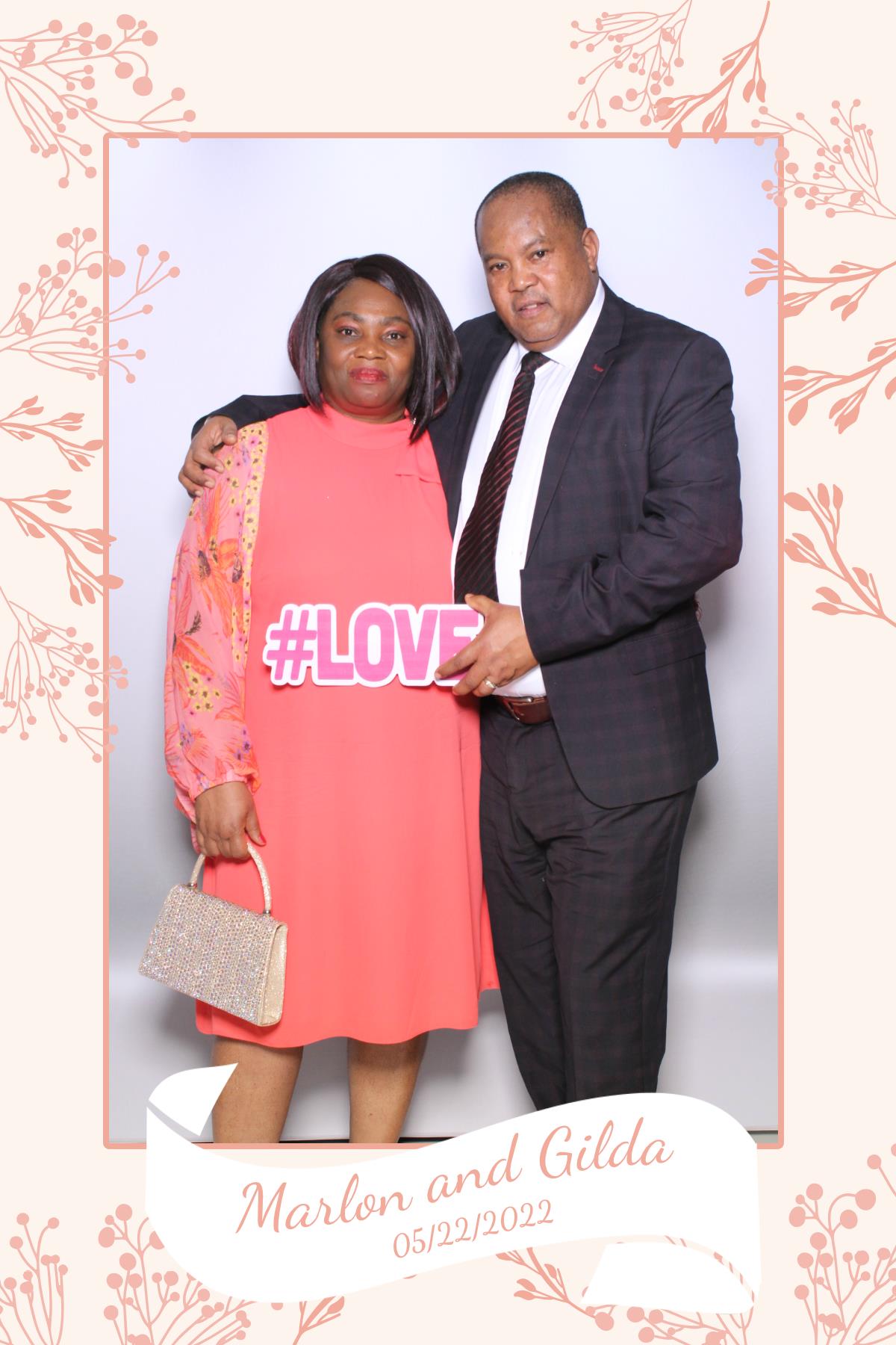 Gilda & Marlon | View more photos from the event at gallery.myselfiemirror.ca/u/romanmyselfiemirrorca/Gilda-Marlon