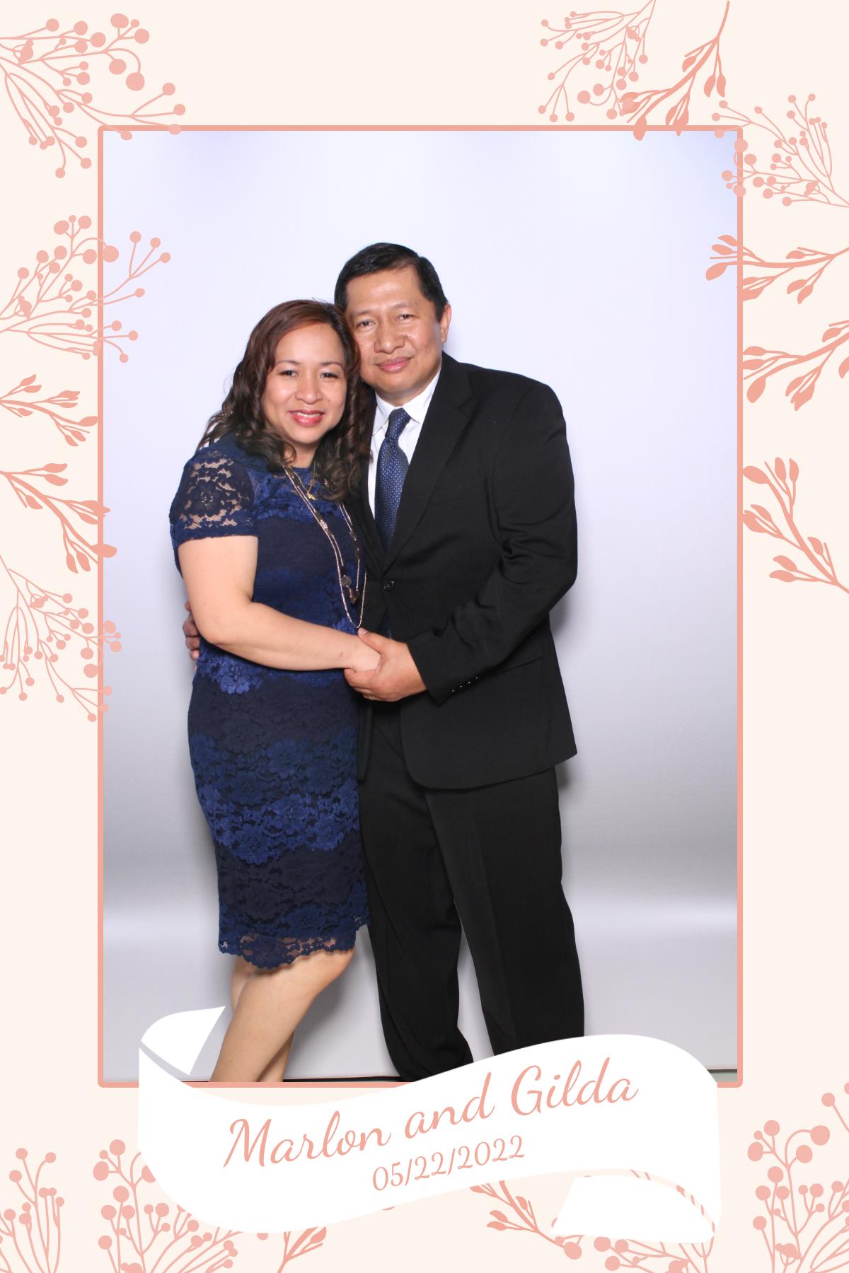 Gilda & Marlon | View more photos from the event at gallery.myselfiemirror.ca/u/romanmyselfiemirrorca/Gilda-Marlon