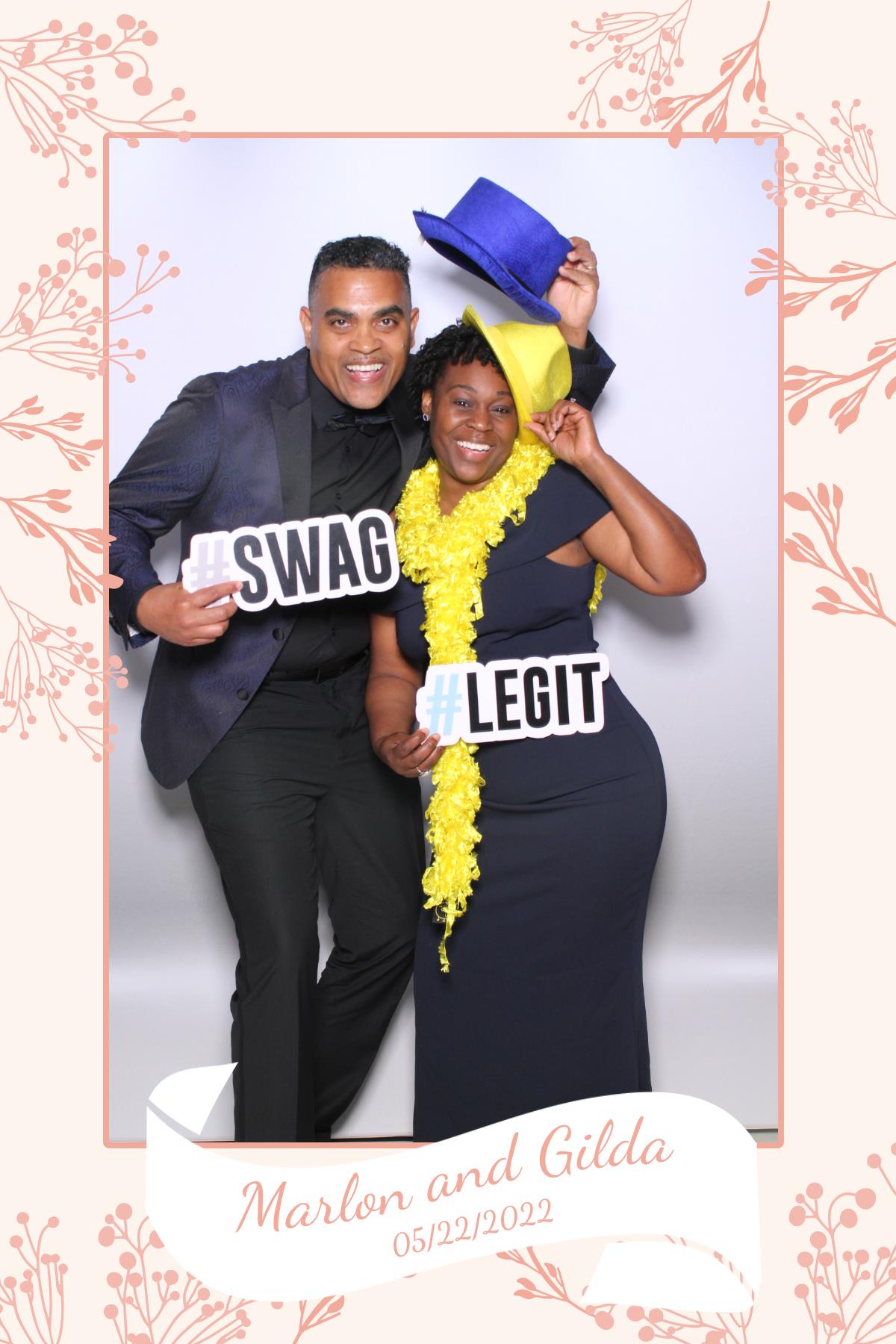 Gilda & Marlon | View more photos from the event at gallery.myselfiemirror.ca/u/romanmyselfiemirrorca/Gilda-Marlon