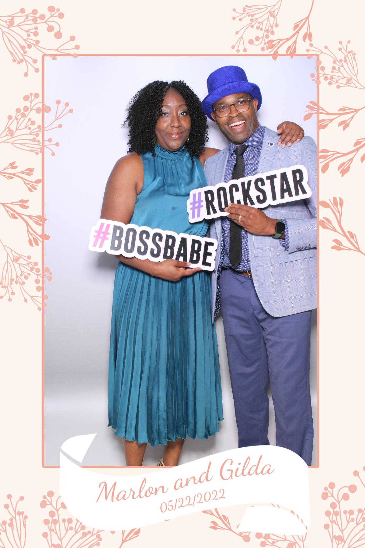 Gilda & Marlon | View more photos from the event at gallery.myselfiemirror.ca/u/romanmyselfiemirrorca/Gilda-Marlon