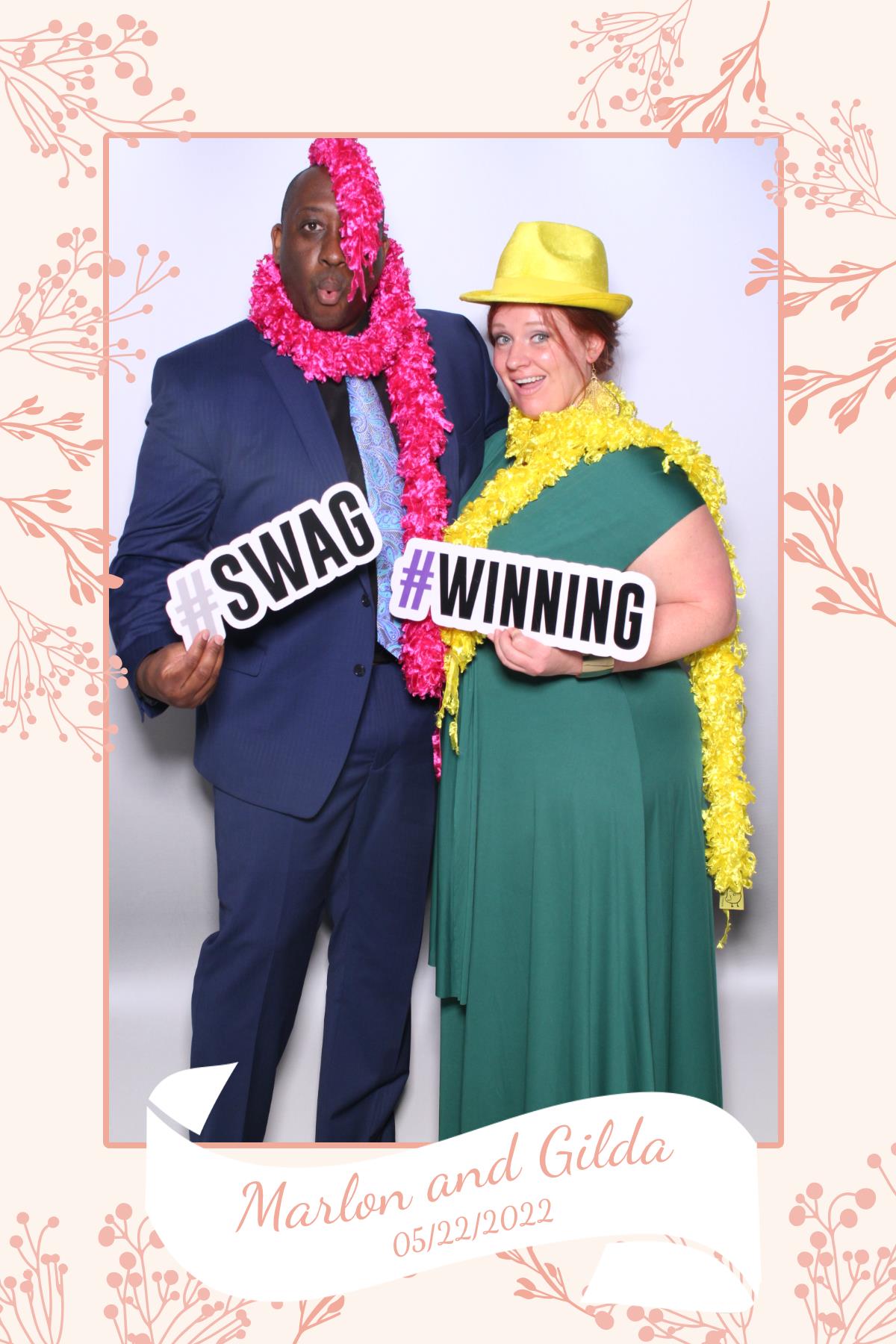 Gilda & Marlon | View more photos from the event at gallery.myselfiemirror.ca/u/romanmyselfiemirrorca/Gilda-Marlon