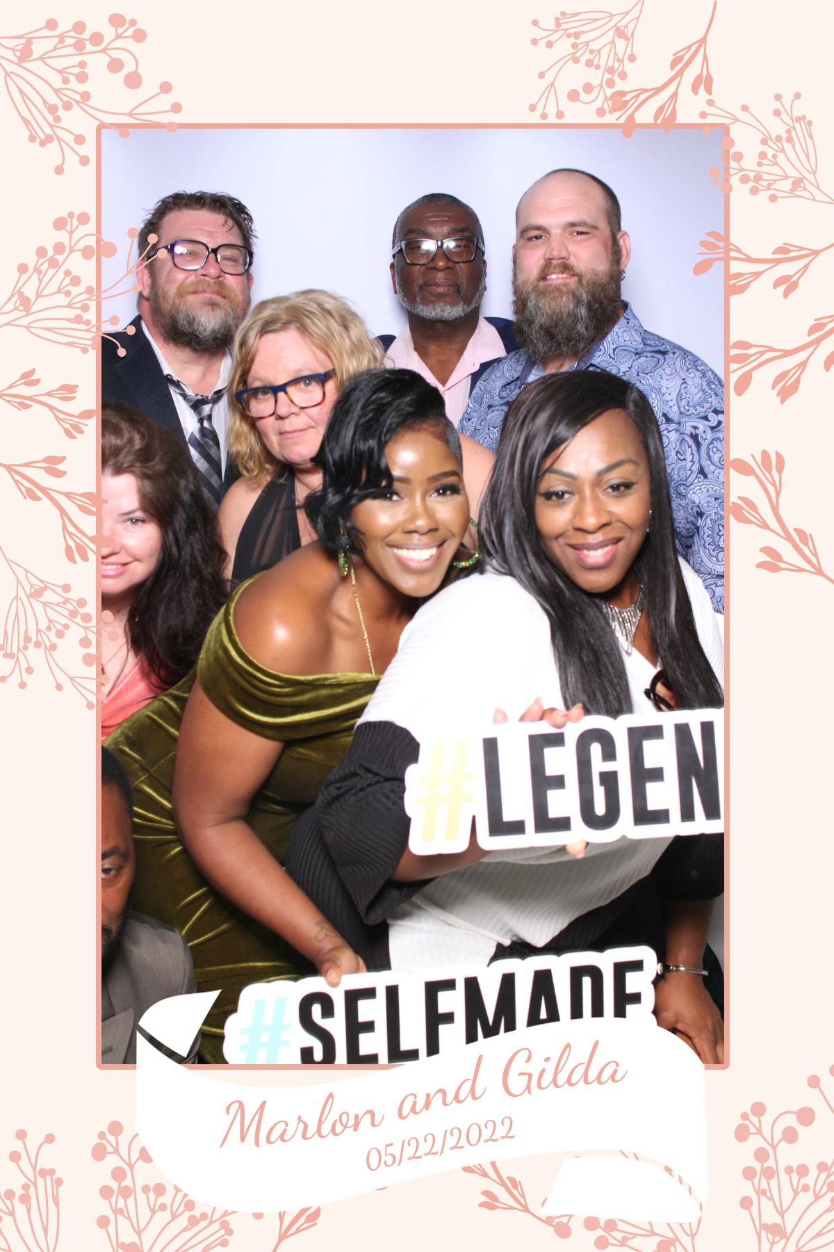 Gilda & Marlon | View more photos from the event at gallery.myselfiemirror.ca/u/romanmyselfiemirrorca/Gilda-Marlon