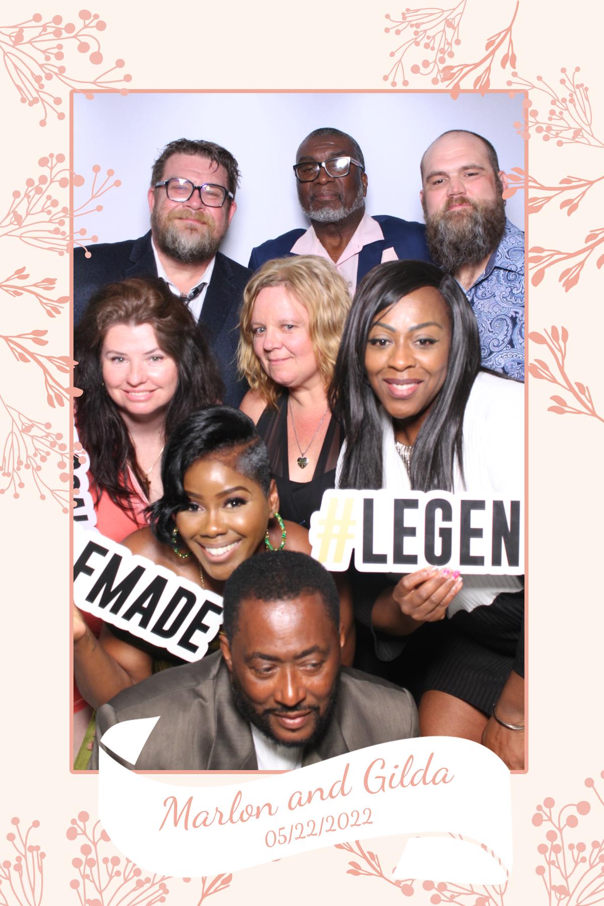 Gilda & Marlon | View more photos from the event at gallery.myselfiemirror.ca/u/romanmyselfiemirrorca/Gilda-Marlon