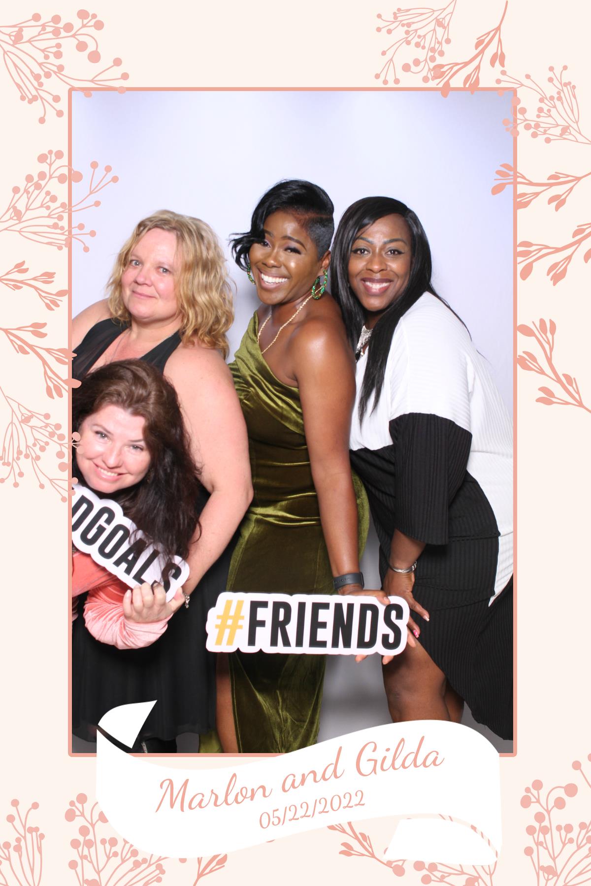 Gilda & Marlon | View more photos from the event at gallery.myselfiemirror.ca/u/romanmyselfiemirrorca/Gilda-Marlon