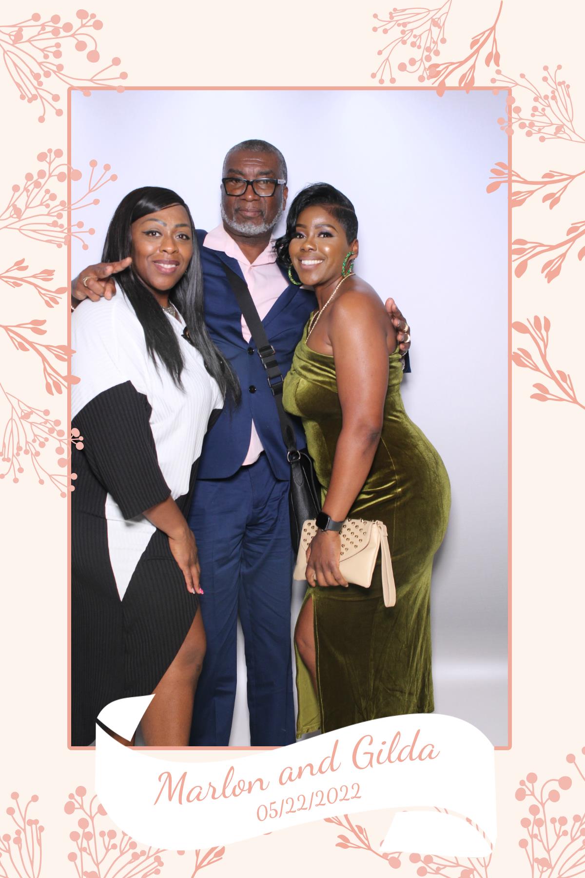 Gilda & Marlon | View more photos from the event at gallery.myselfiemirror.ca/u/romanmyselfiemirrorca/Gilda-Marlon