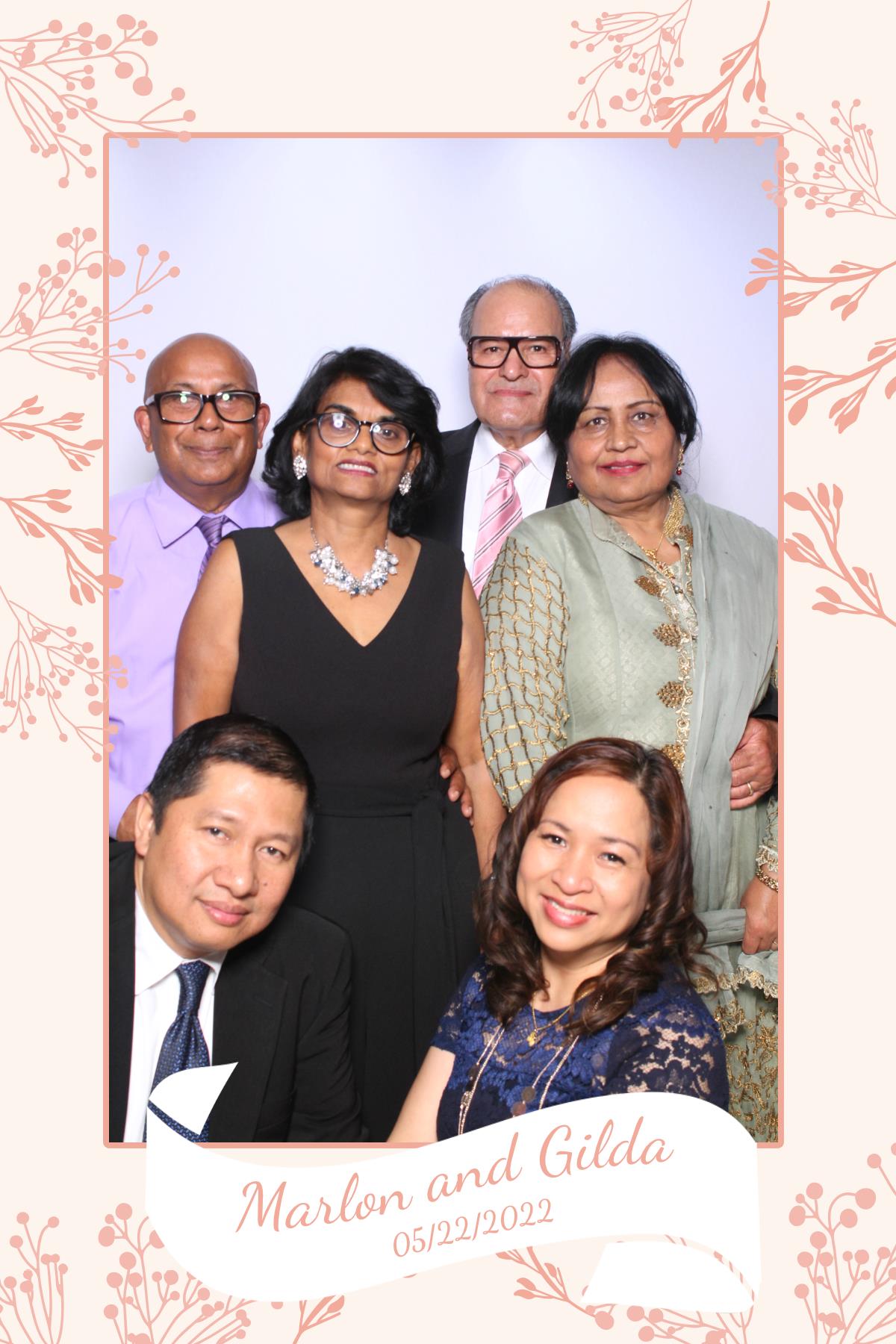 Gilda & Marlon | View more photos from the event at gallery.myselfiemirror.ca/u/romanmyselfiemirrorca/Gilda-Marlon