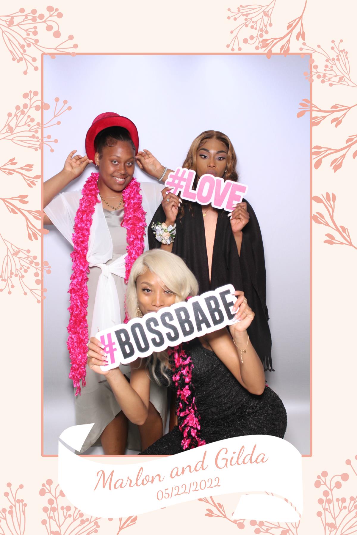 Gilda & Marlon | View more photos from the event at gallery.myselfiemirror.ca/u/romanmyselfiemirrorca/Gilda-Marlon