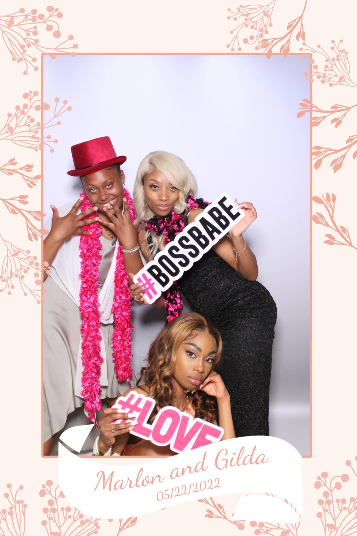 Gilda & Marlon | View more photos from the event at gallery.myselfiemirror.ca/u/romanmyselfiemirrorca/Gilda-Marlon