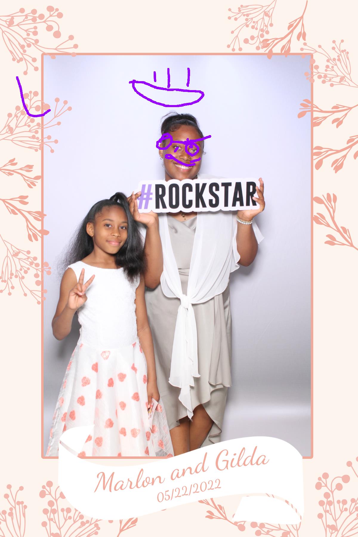 Gilda & Marlon | View more photos from the event at gallery.myselfiemirror.ca/u/romanmyselfiemirrorca/Gilda-Marlon