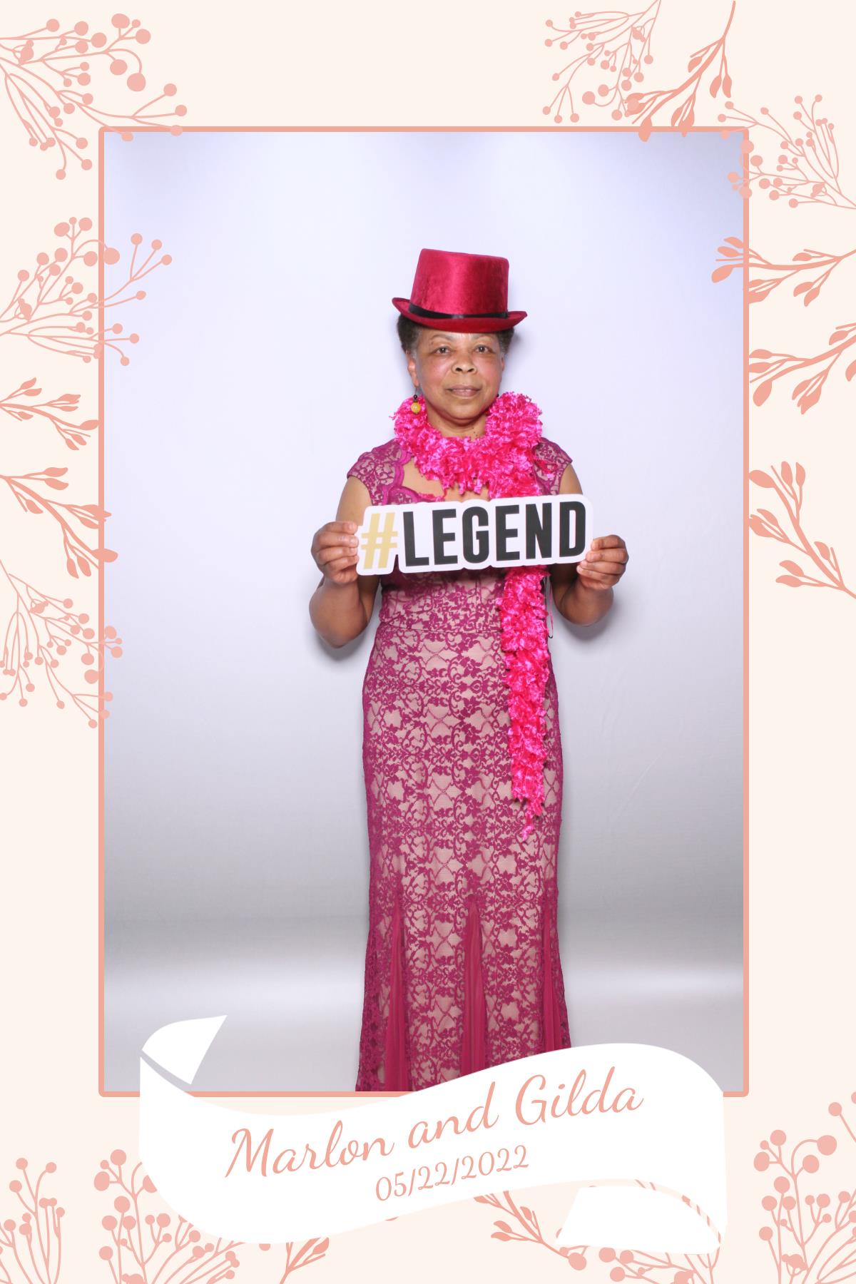 Gilda & Marlon | View more photos from the event at gallery.myselfiemirror.ca/u/romanmyselfiemirrorca/Gilda-Marlon